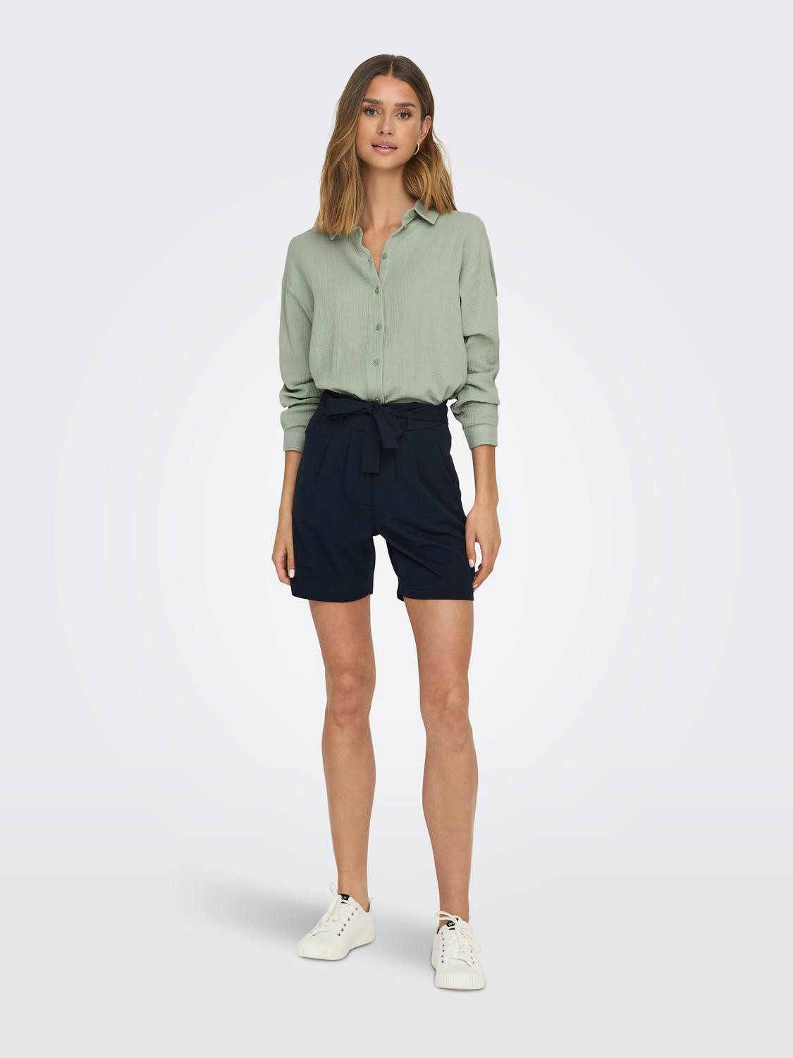 JDY Overhemdblouse JDYTHEIS LIFE L/S LOOSE SHIRT WVN NOOS