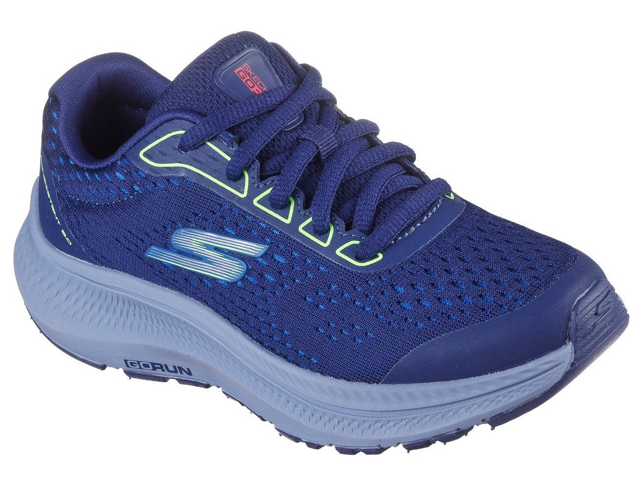 Skechers Sneakers GO RUN CONSISTENT 2.0 , veterschoenen met gepolsterde zool, maat sjabloon om te downloaden