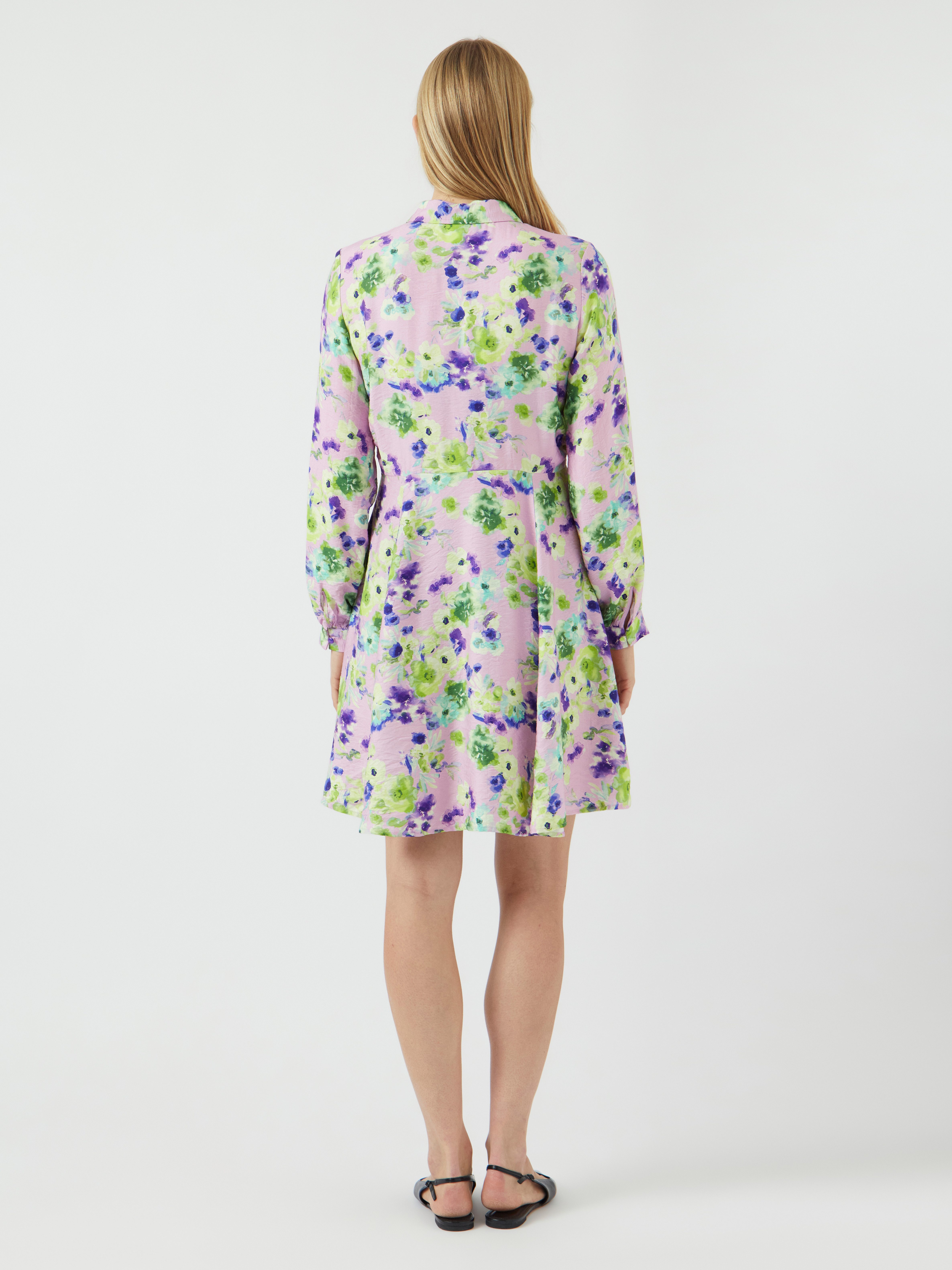 Y.A.S Jurk met overhemdkraag YASKAYA LS SHIRT DRESS S. NOOS