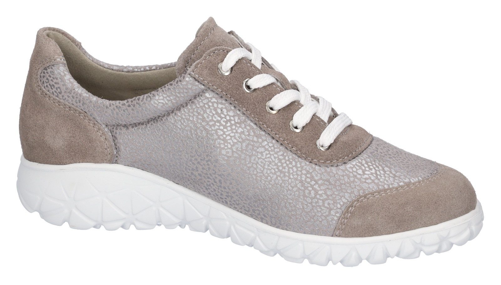 Waldläufer Veterschoenen Havy , sneaker, lage schoen, vrijetijdsschoen in comfortbreedte h (= zeer breed)