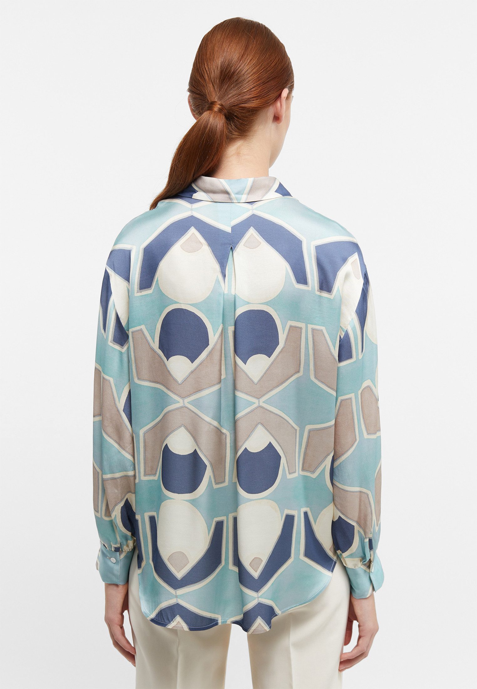 Eterna Overhemdblouse Oversized fit