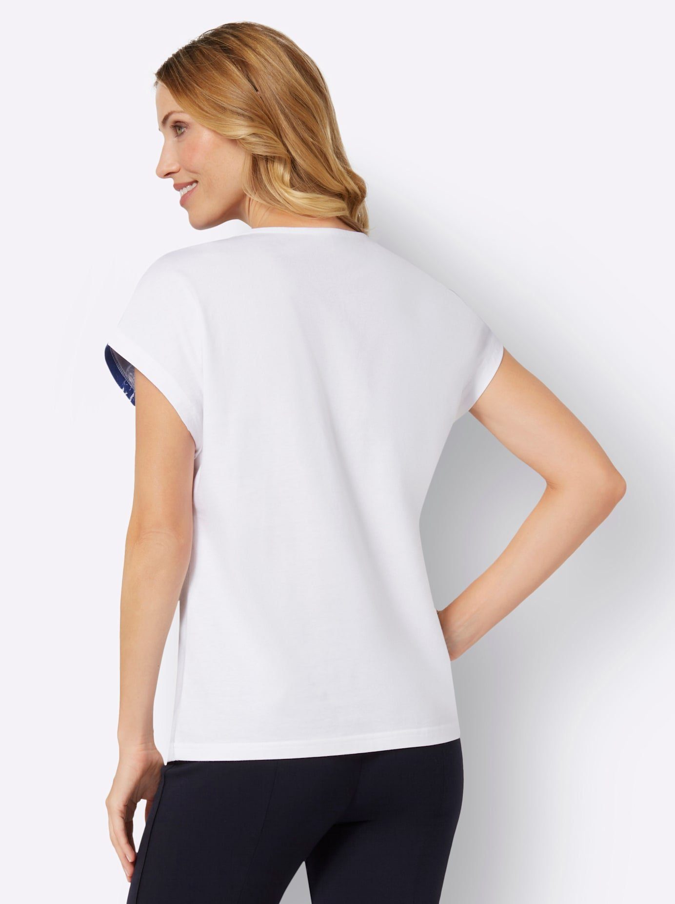 Classic Basics Shirt met ronde hals (1-delig)