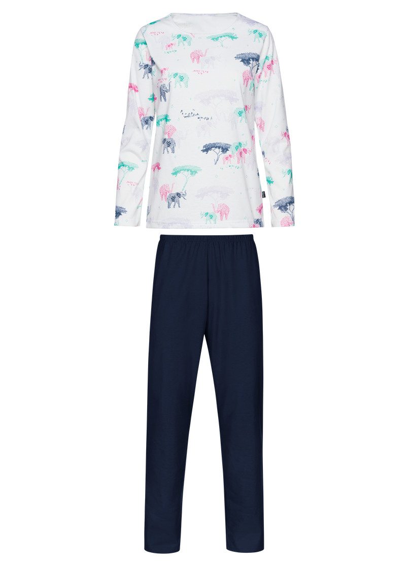 Trigema Pyjama TRIGEMA pyjama met safari-print (1-delig)