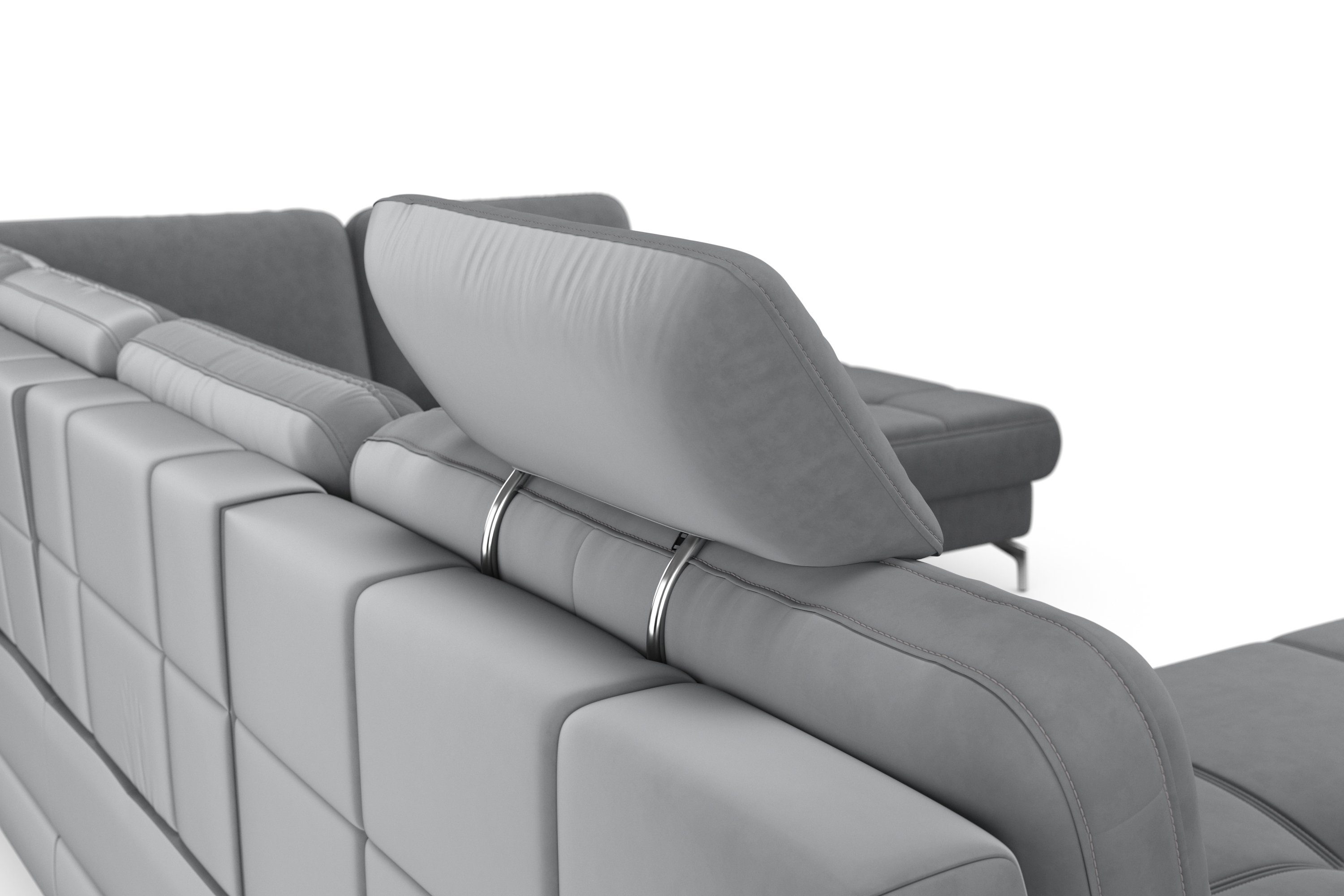 sit&more Zithoek Bendigo U-vorm inclusief zitdiepteverstelling, bodemvrijheid 12 cm, in 2 pootkleuren