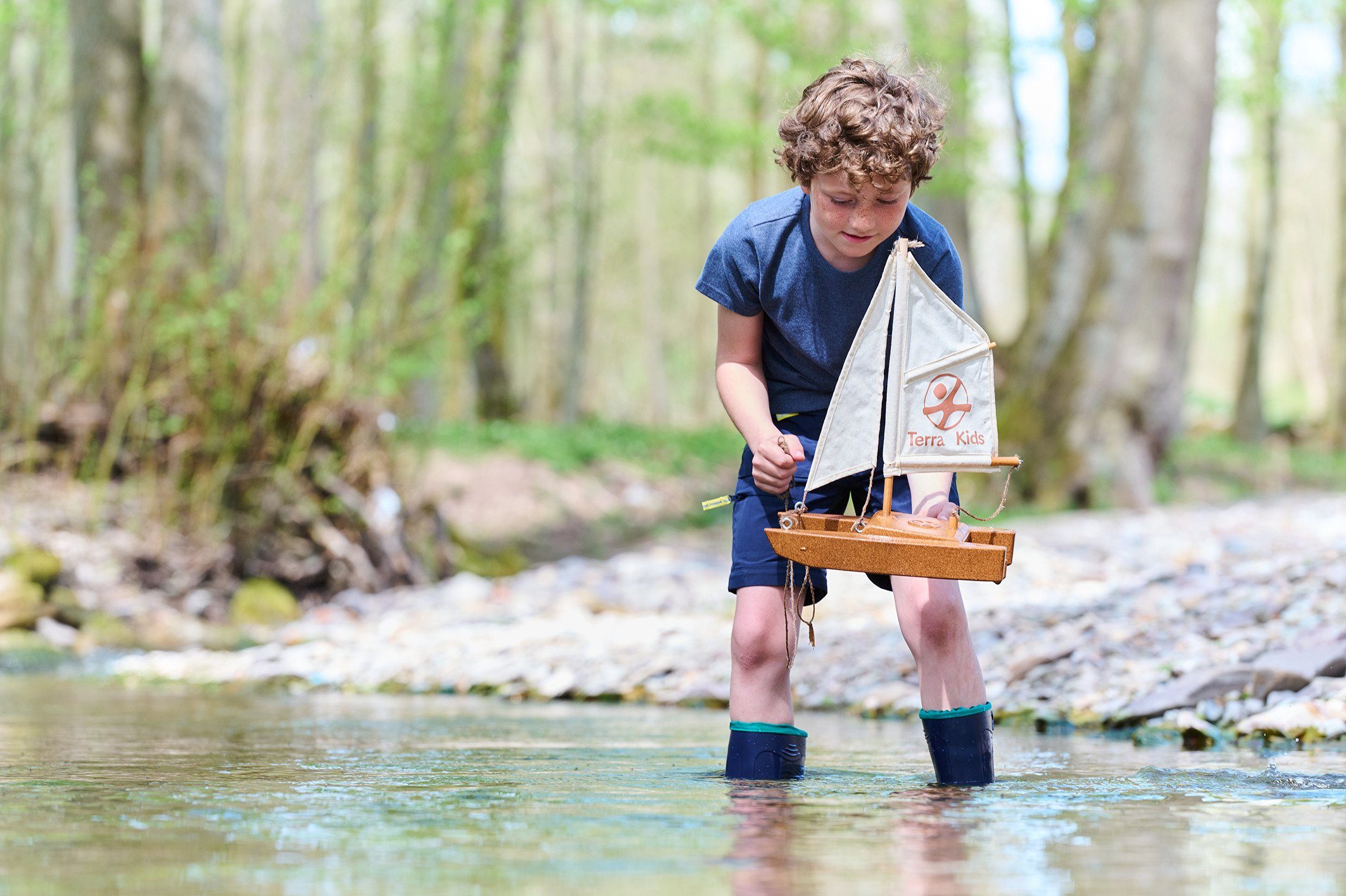 Haba Modelbouwset Terra kids, catamaran-bouwpakket