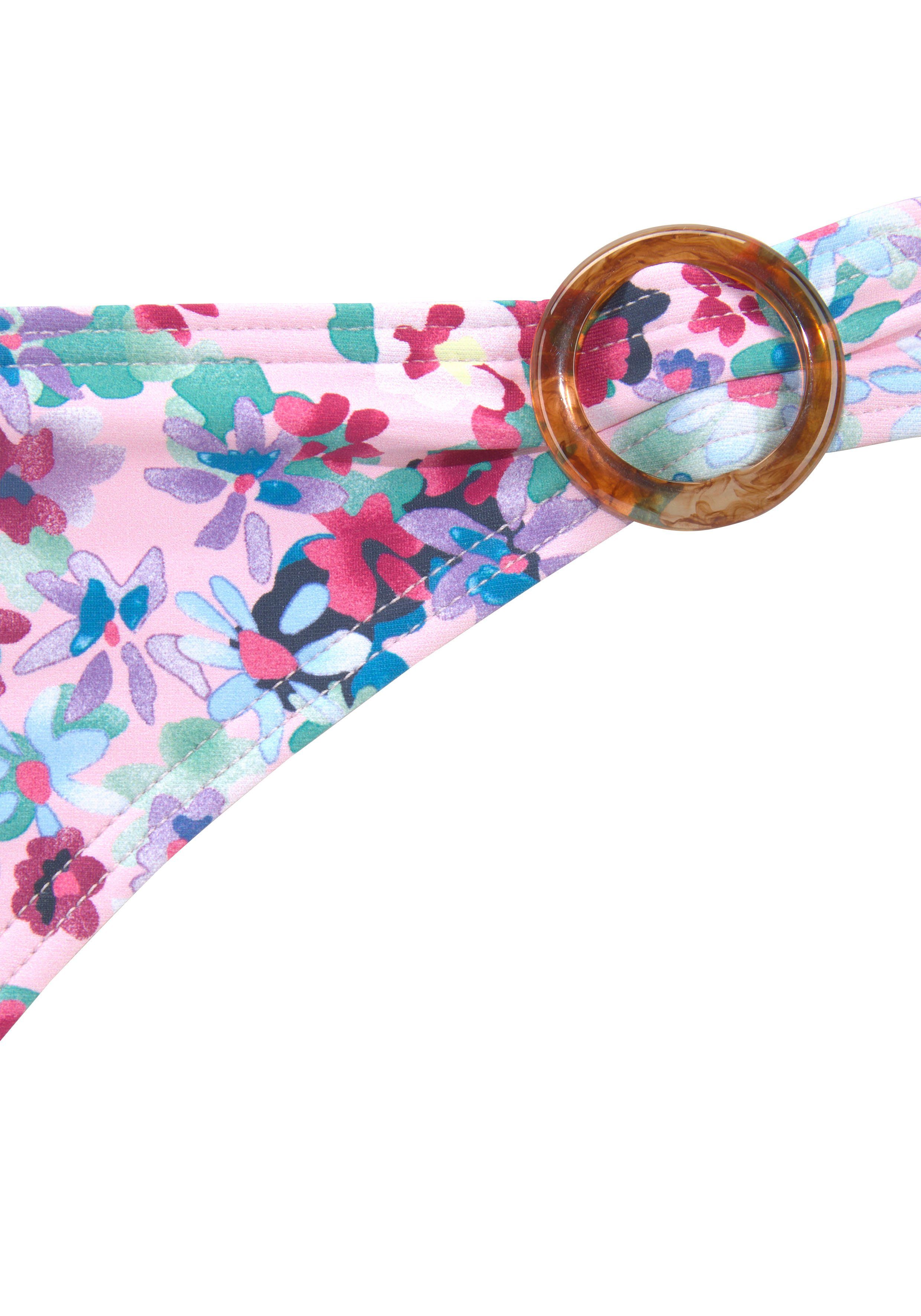 s.Oliver RED LABEL Beachwear Bikinibroekje Scatter met ringen opzij