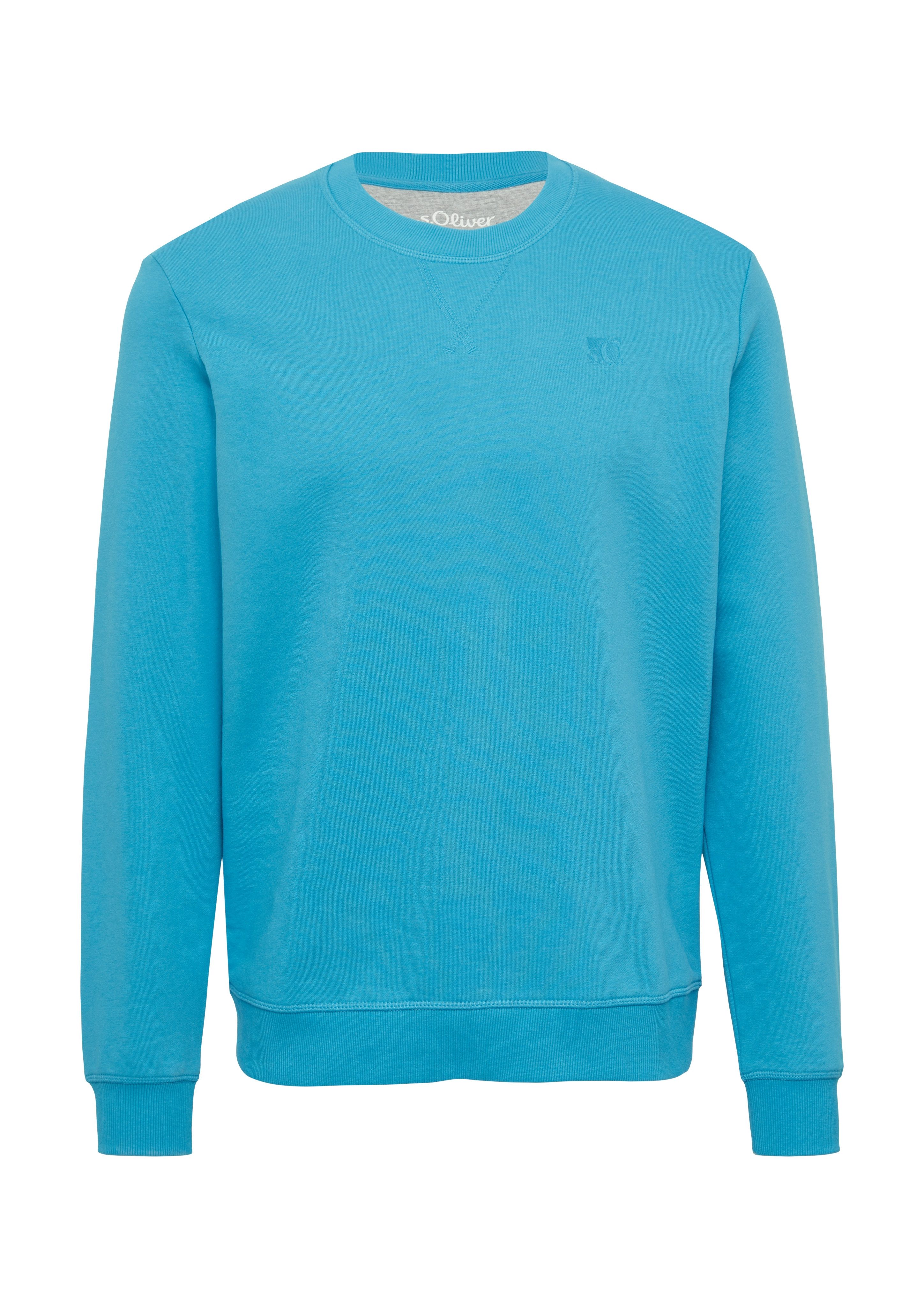 s.Oliver Sweatshirt met geborduurd logo