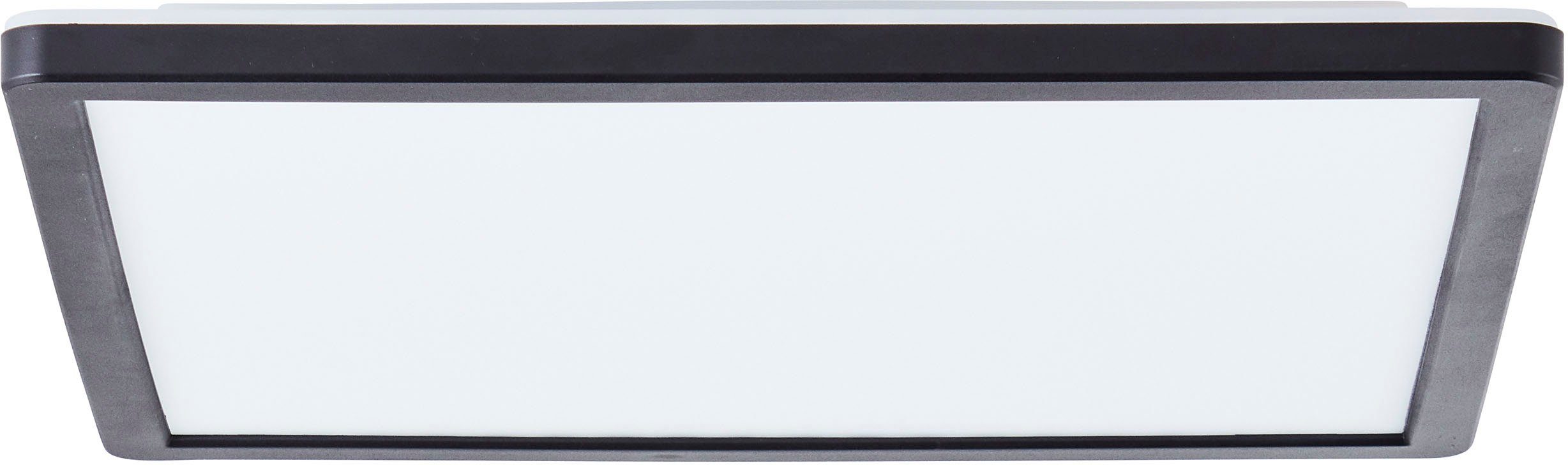 my home Led-plafondlamp Elliot 29,5 x 29,5 cm, 2200 lumen, 3000-6500 kelvin, wit/zwart (1 stuk)