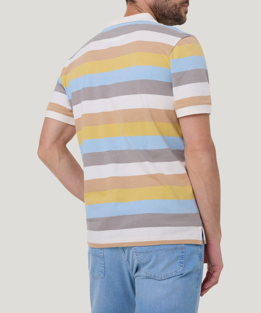 Pioneer Authentic Jeans Poloshirt met gestreept patroon