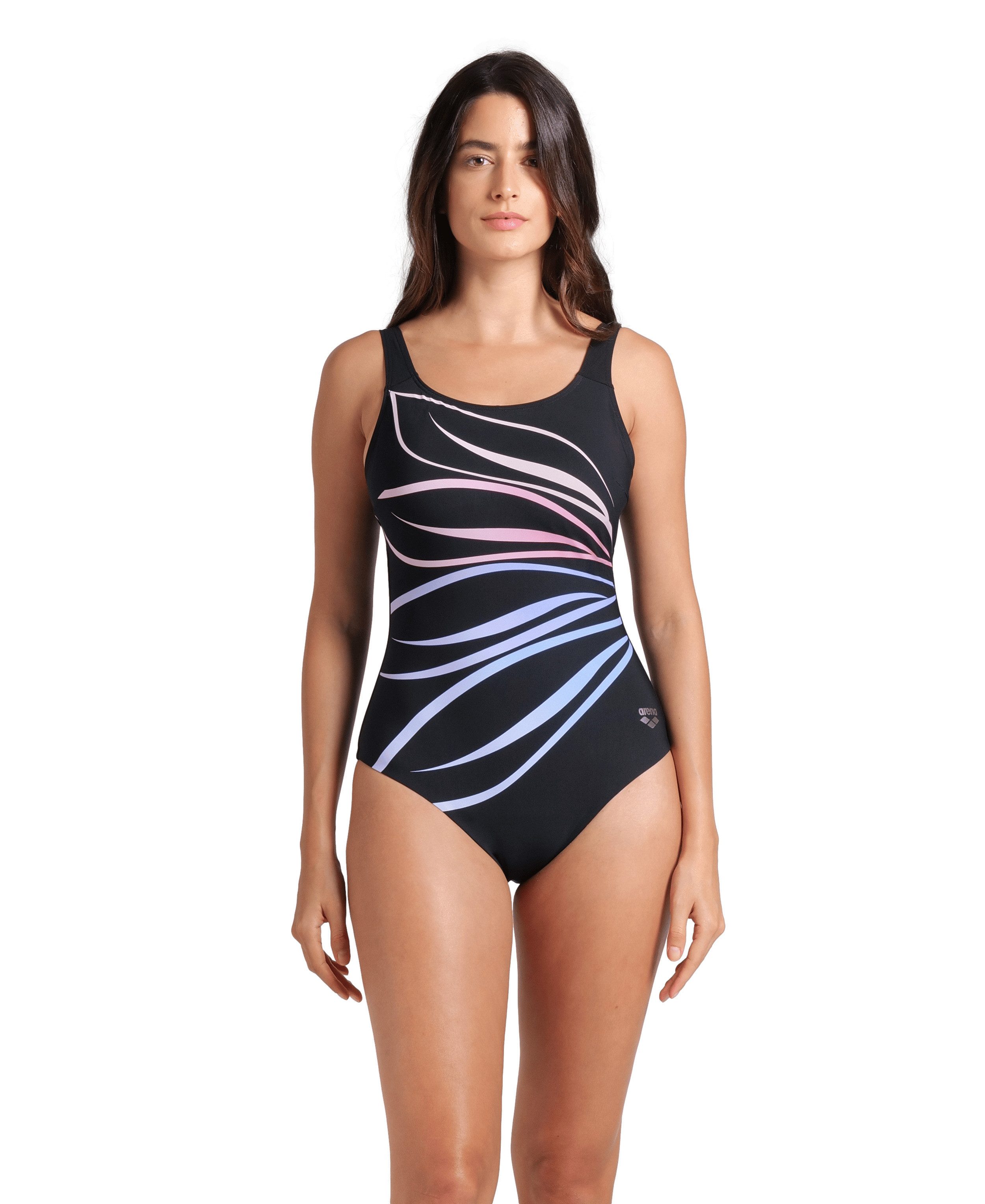 Arena Badpak WOMEN'S ARENA SWIMSUIT SUSANNA U BACK C CUP (1 stuk) dames badpakken maat 40 zwart