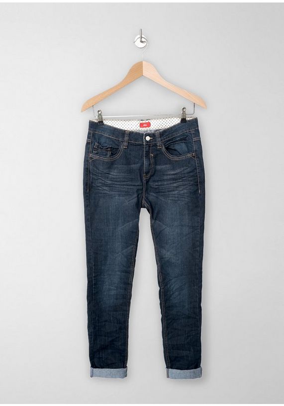 s.Oliver Junior Seattle: extra soft dark jeans voor jongens s.Oliver Junior Seattle: extra soft dark jeans voor jongens