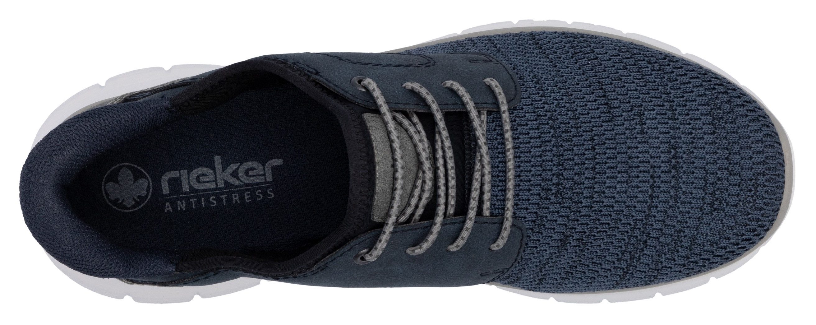 Rieker Slip-on sneakers , vrijetijdsschoen, lage schoen, instapschoen, gewatteerde hielafsluiting