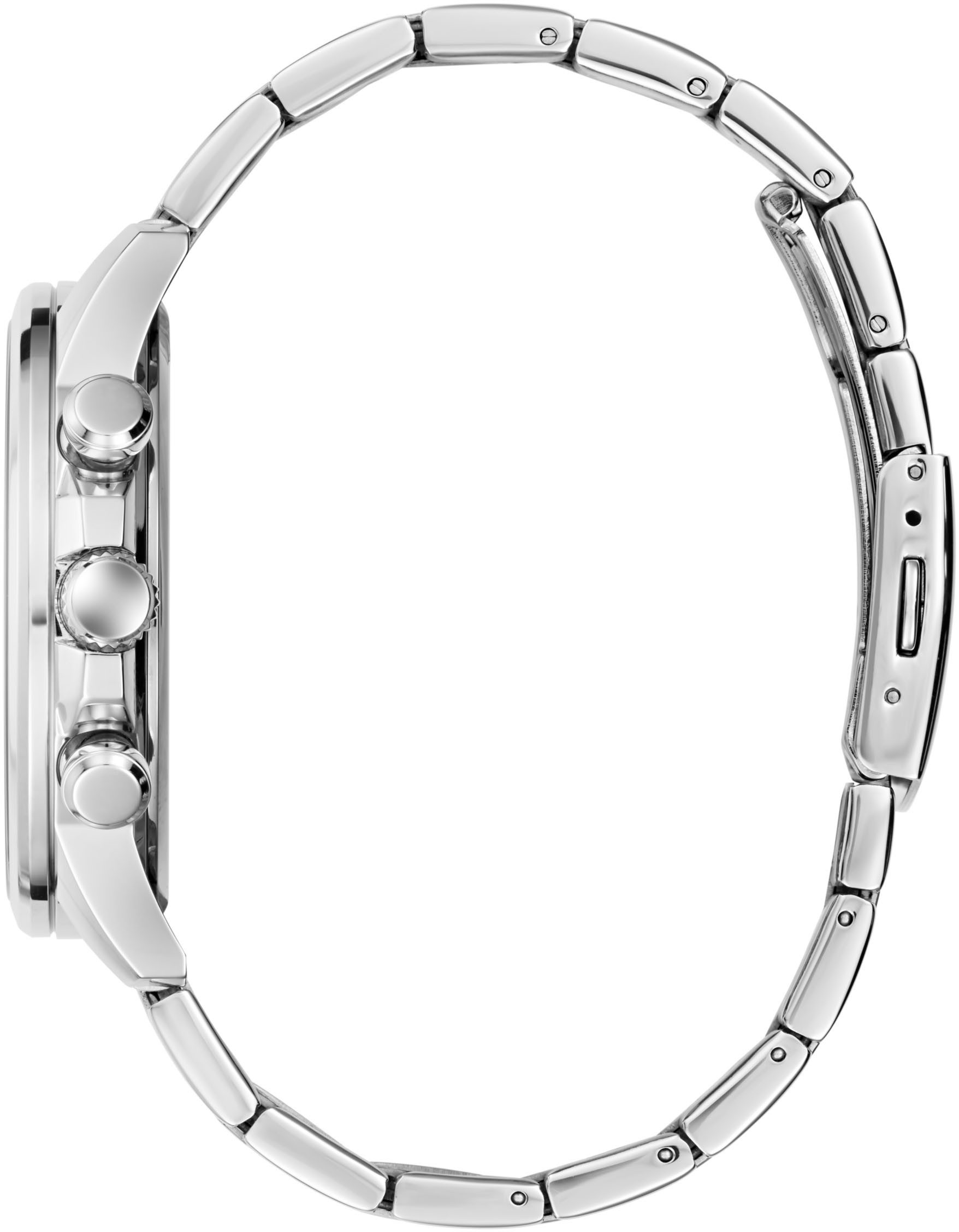 Guess Multifunctioneel horloge Walker Quartz horloge, polshorloge, herenhorloge, datum, weekdag, siliconen band