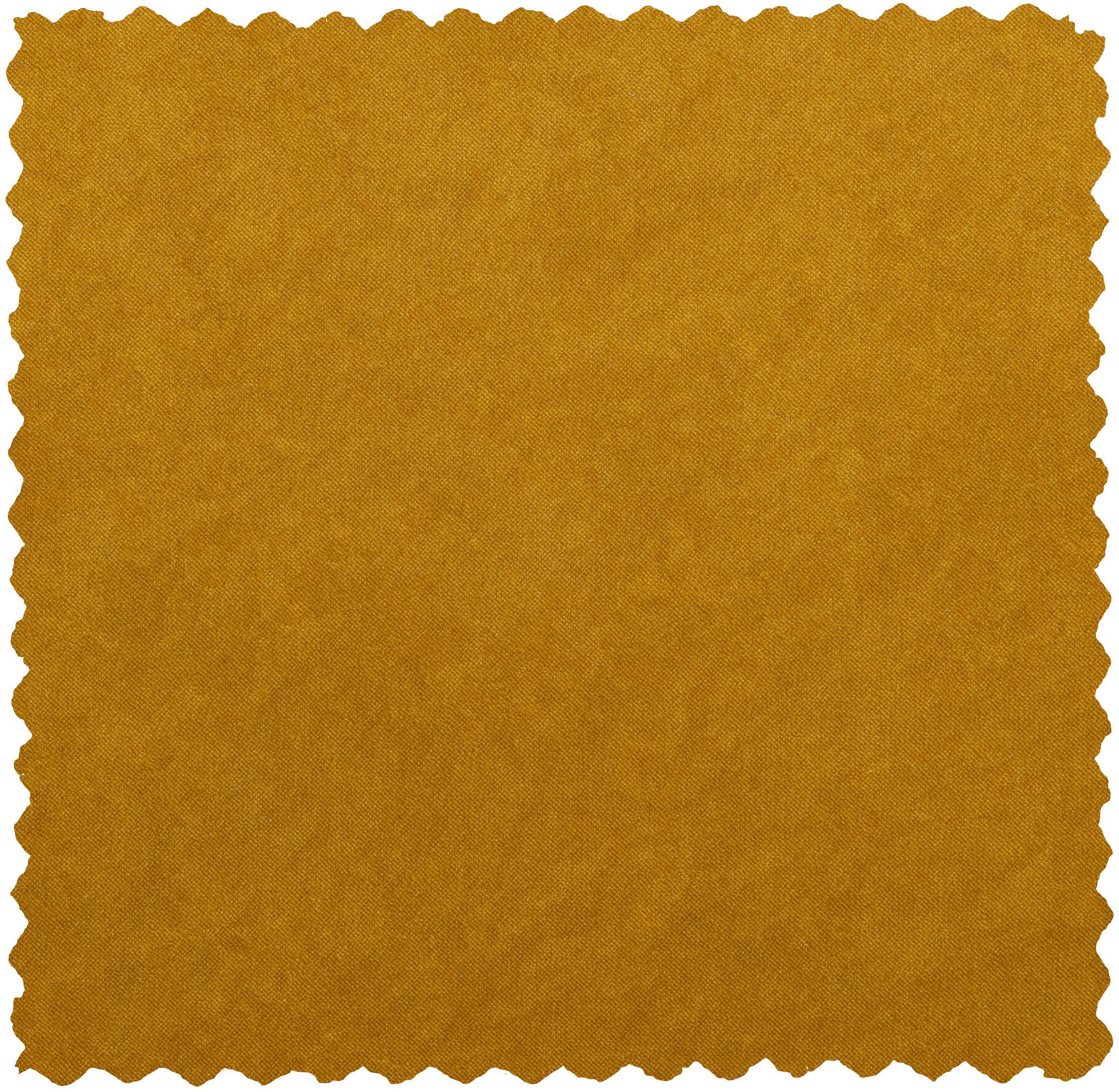 WOOOD Hocker Sara zacht gepolsterd, ronde vorm, h 46 cm x ø 46 cm