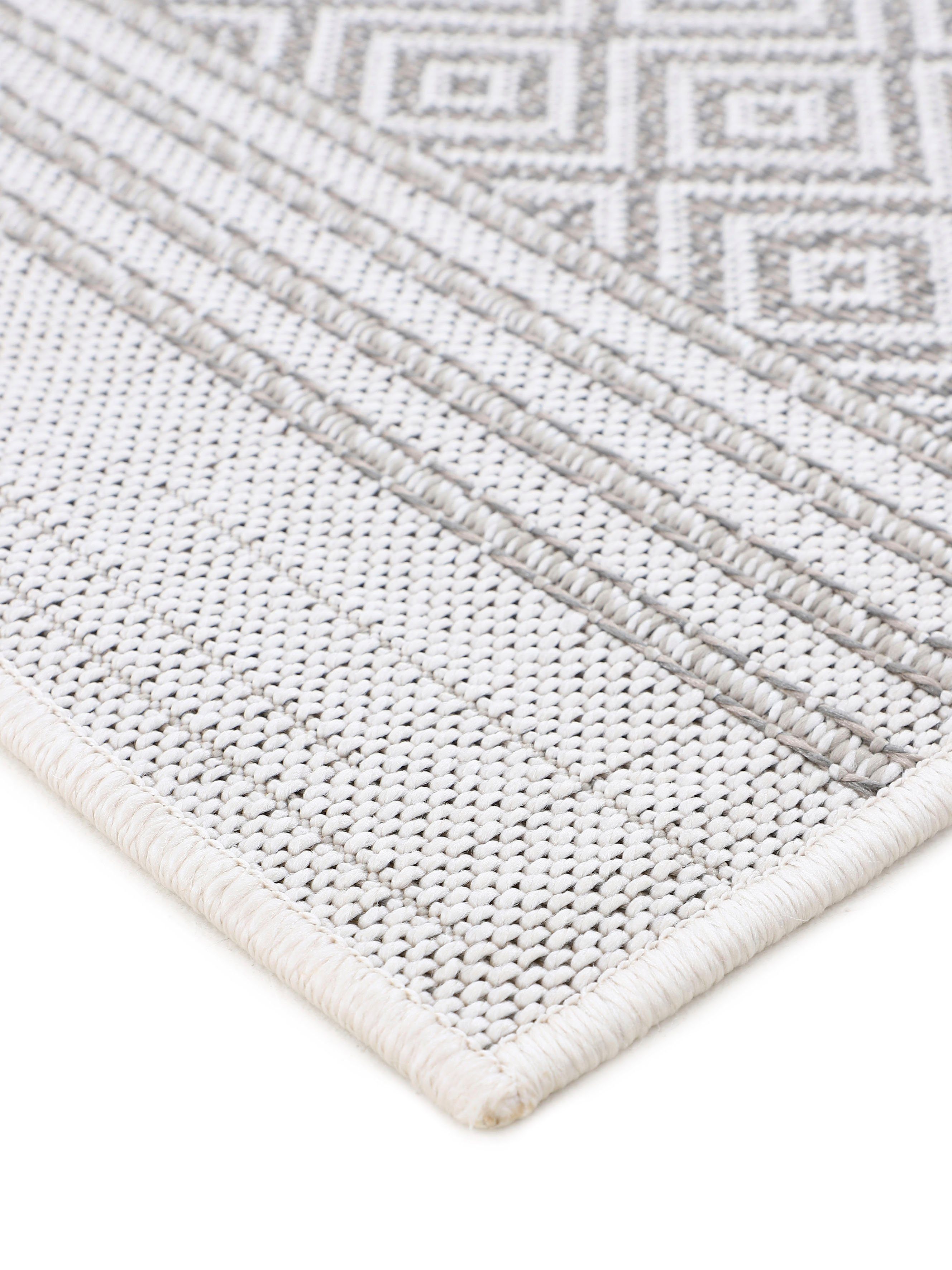 carpetfine Loper Boho 103 robust vlakweefsel, sisal look, uv-bestendig, buitenruimte