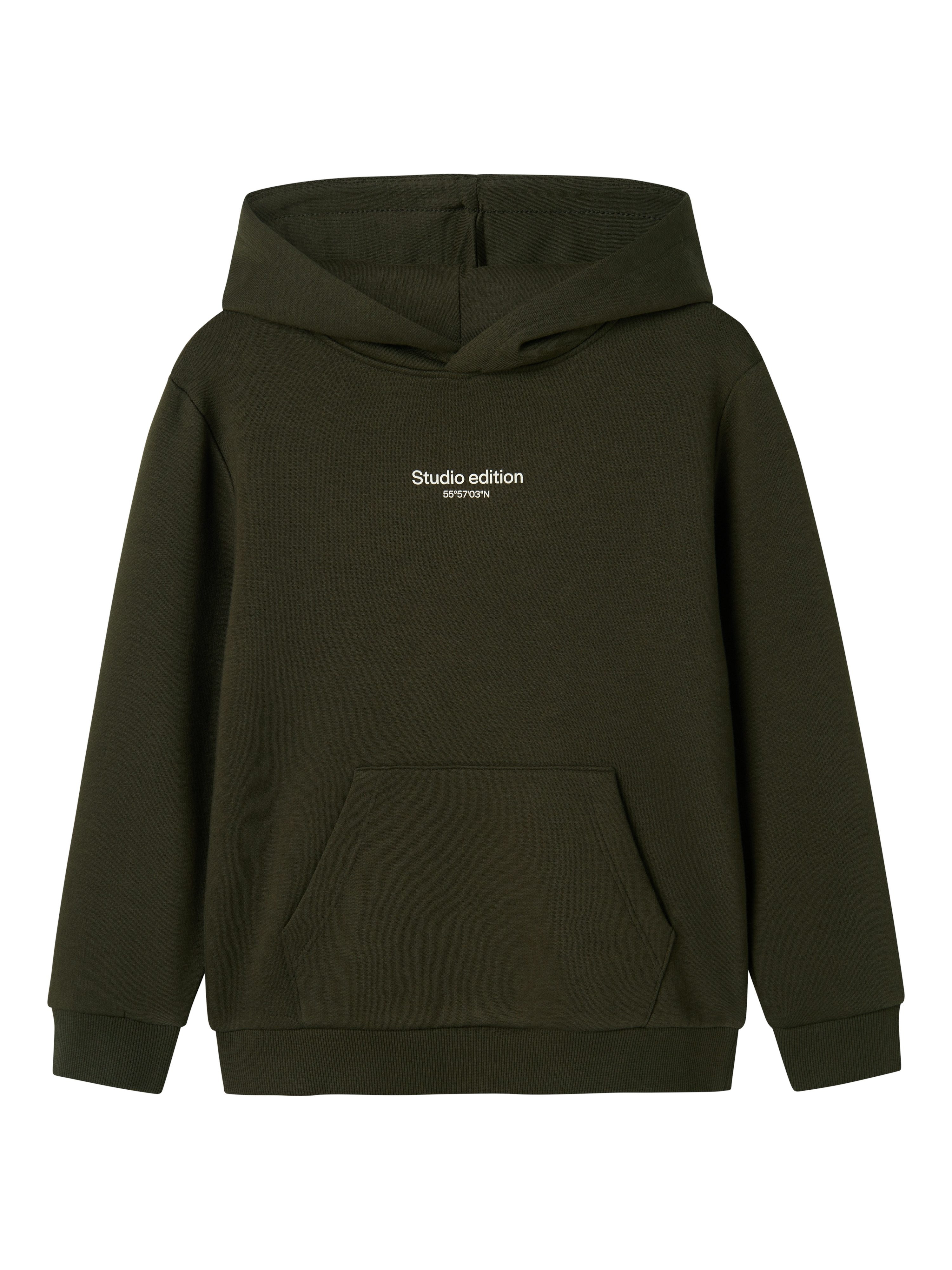 Name It Sweatshirt NKMBRODY LS NREG SWEAT WH BRU NOOS