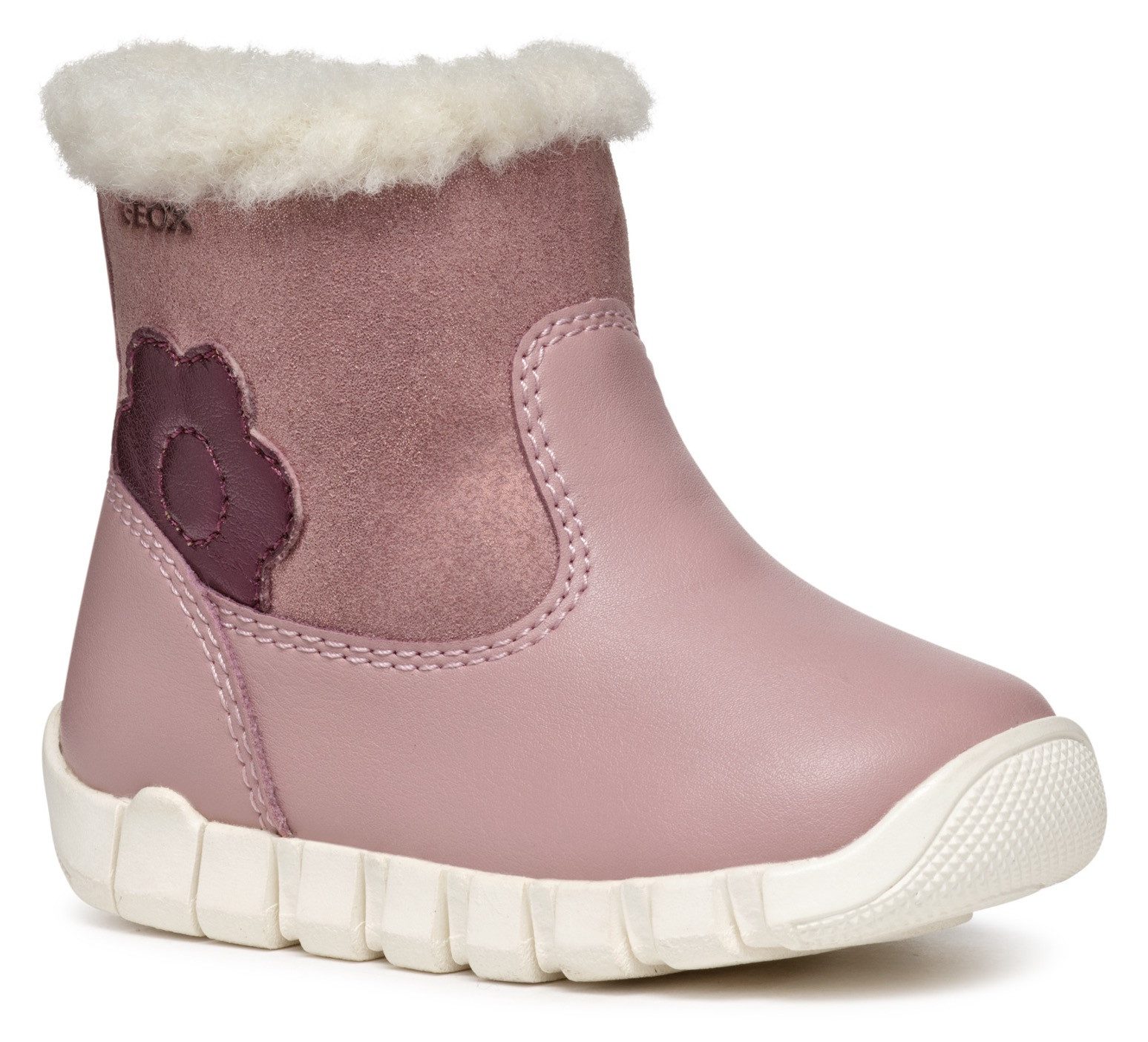 Geox Winterlaarzen B IUPIDOO GIRL B Klittenbandlaarzen, babylaarzen winterlaarzen met warme voering