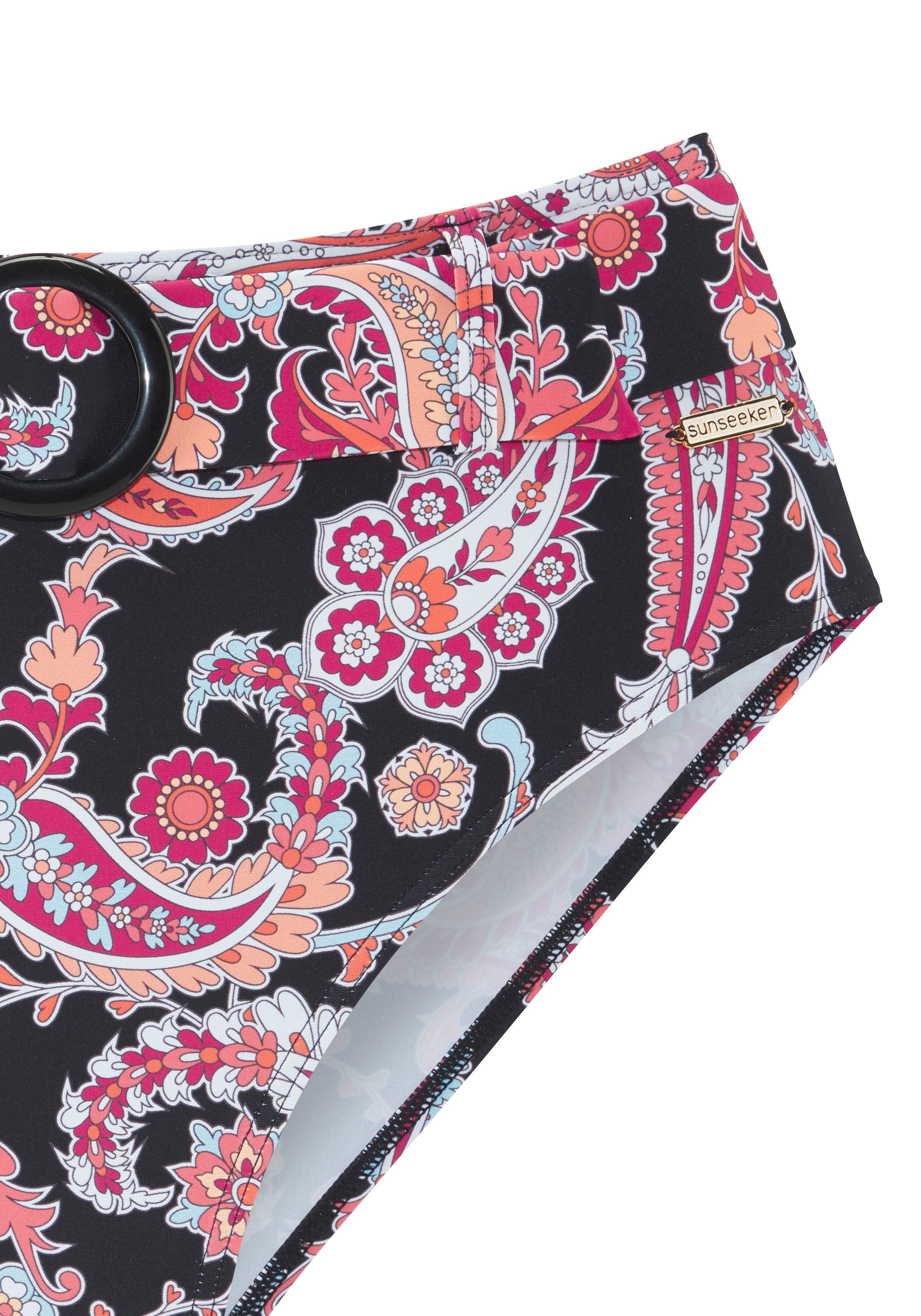 Sunseeker Highwaist-bikinibroekje PALINA met een afneembare riem