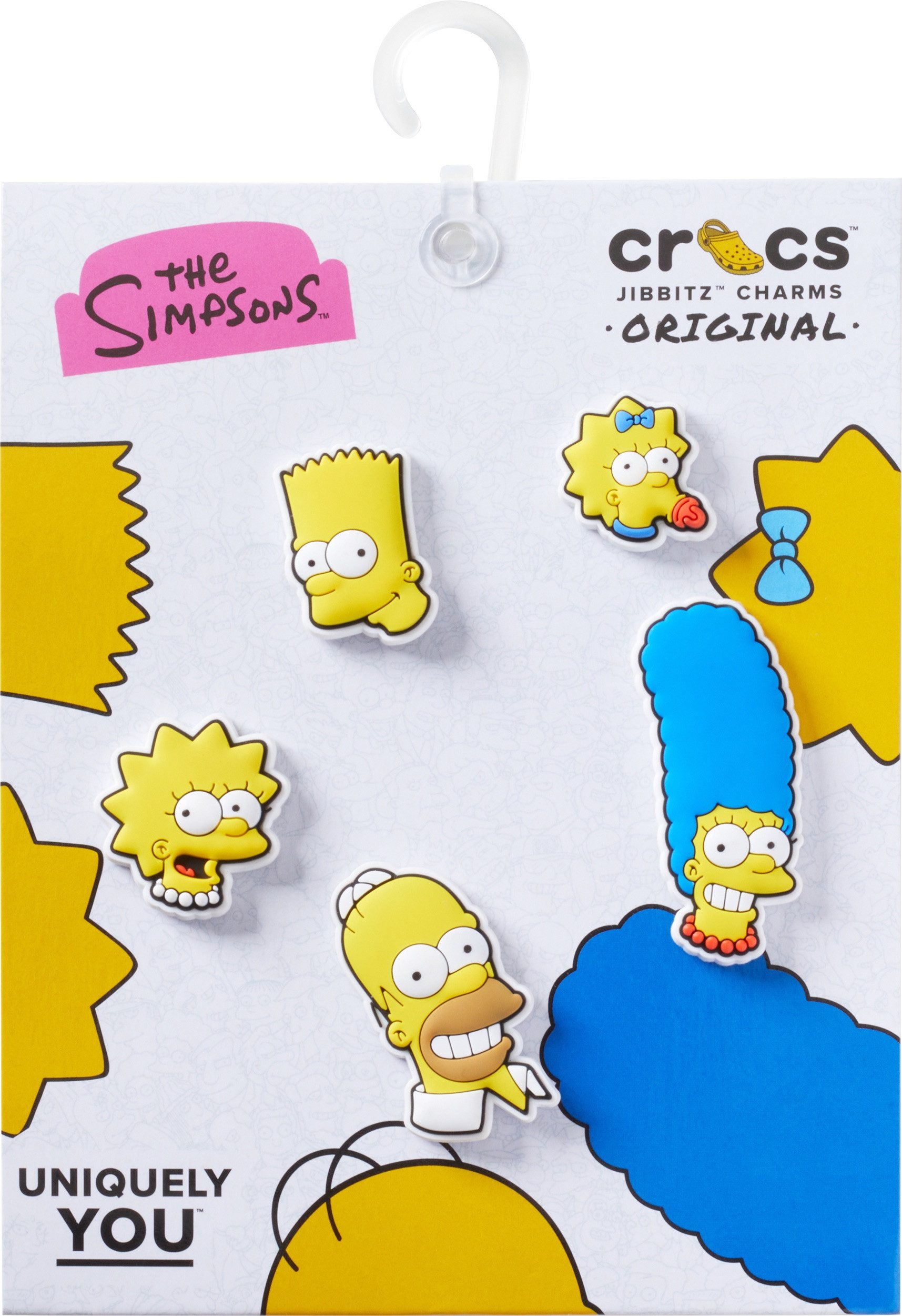 Crocs Schoenbutton Jibbitz™ The Simpsons (set, 5-delig, Geen speelgoed. Niet geschikt voor kinderen jonger dan 3 jaar)