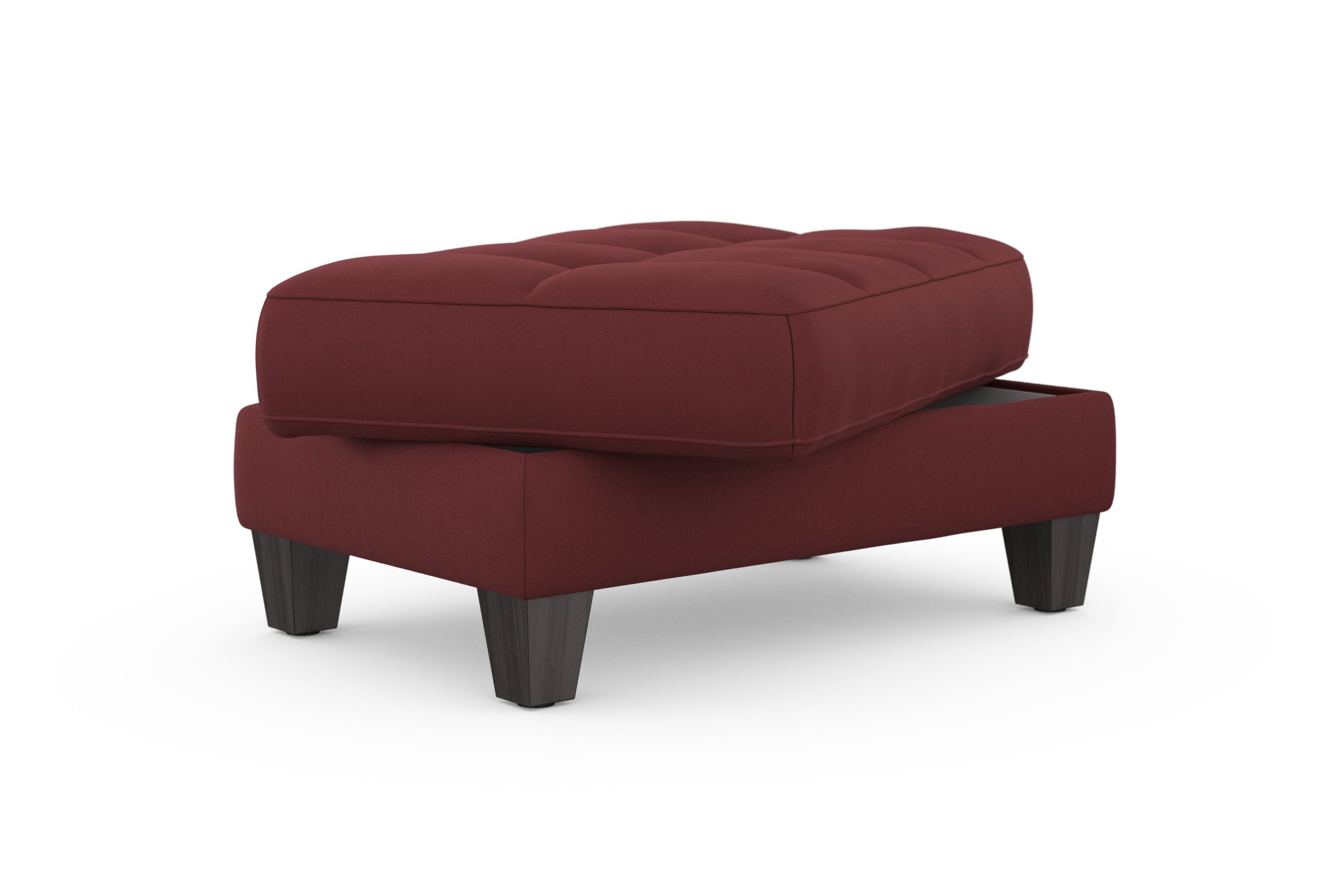 sit&more Hocker met bergruimte Westham naar keuze met/zonder binnenvering