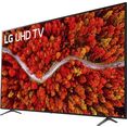 lg lcd-led-tv 86up80009la, 217 cm - 86 ", 4k ultra hd, smart-tv, (tot 120 hz) | lg local contrast | a7 gen4 4k ai-processor | spraakondersteuning | dolby vision iq | dolby atmos zwart