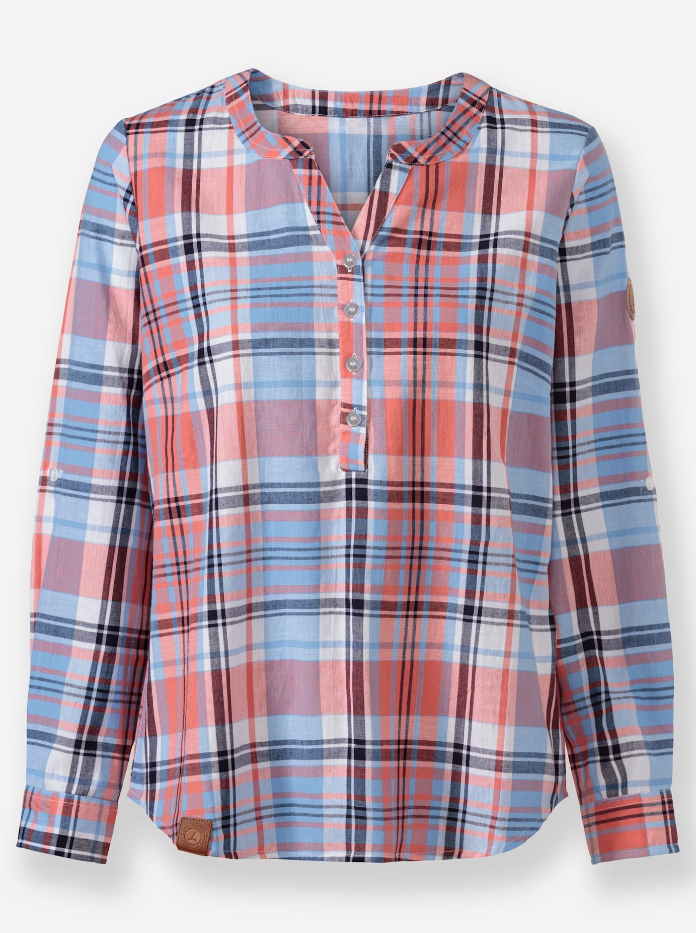 Casual Looks Geruite blouse
