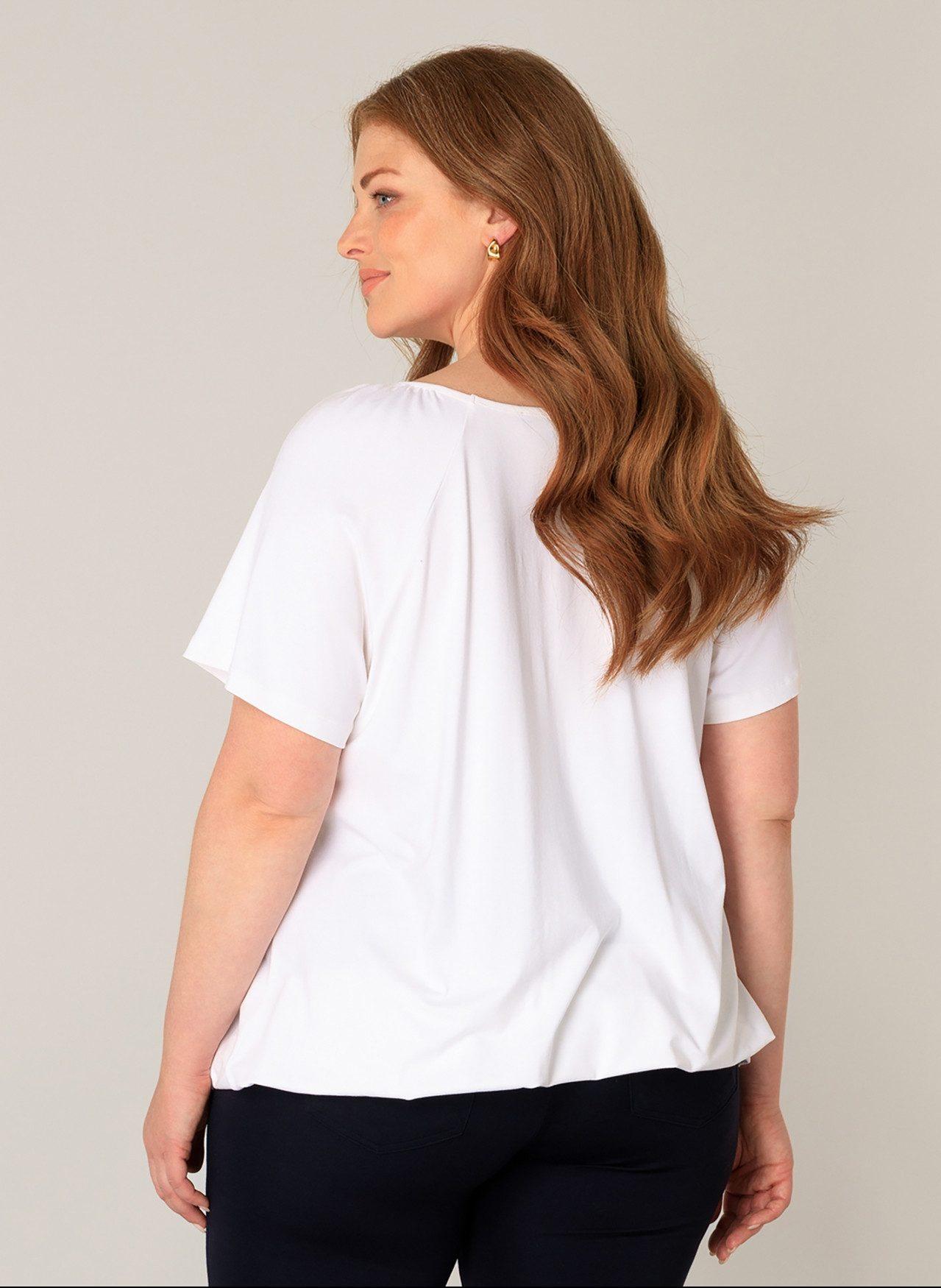 Base Level Curvy Ballonshirt Yoni Elastische zoom