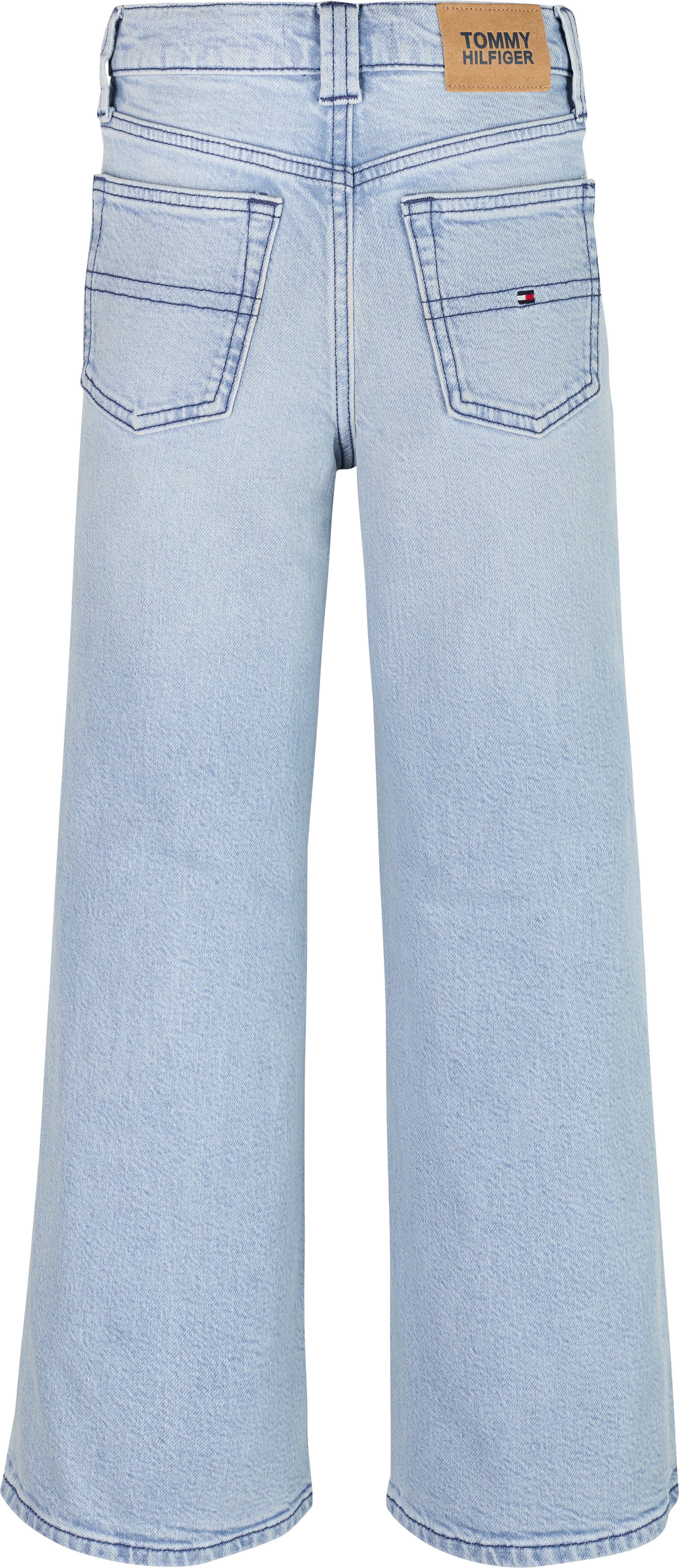 Tommy Hilfiger Wijde jeans MABEL BLEACH in lichtblauwe wassing