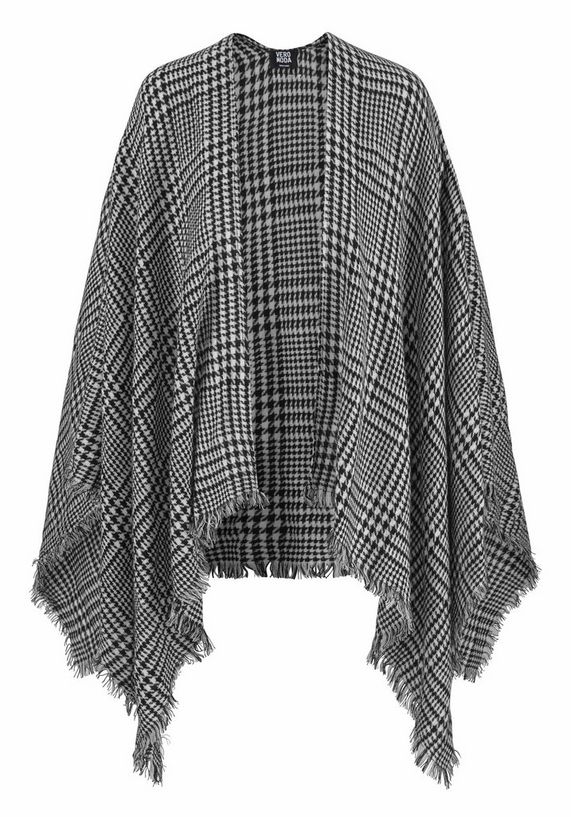 VERO MODA Poncho met allover-motief VERO MODA Poncho met allover-motief