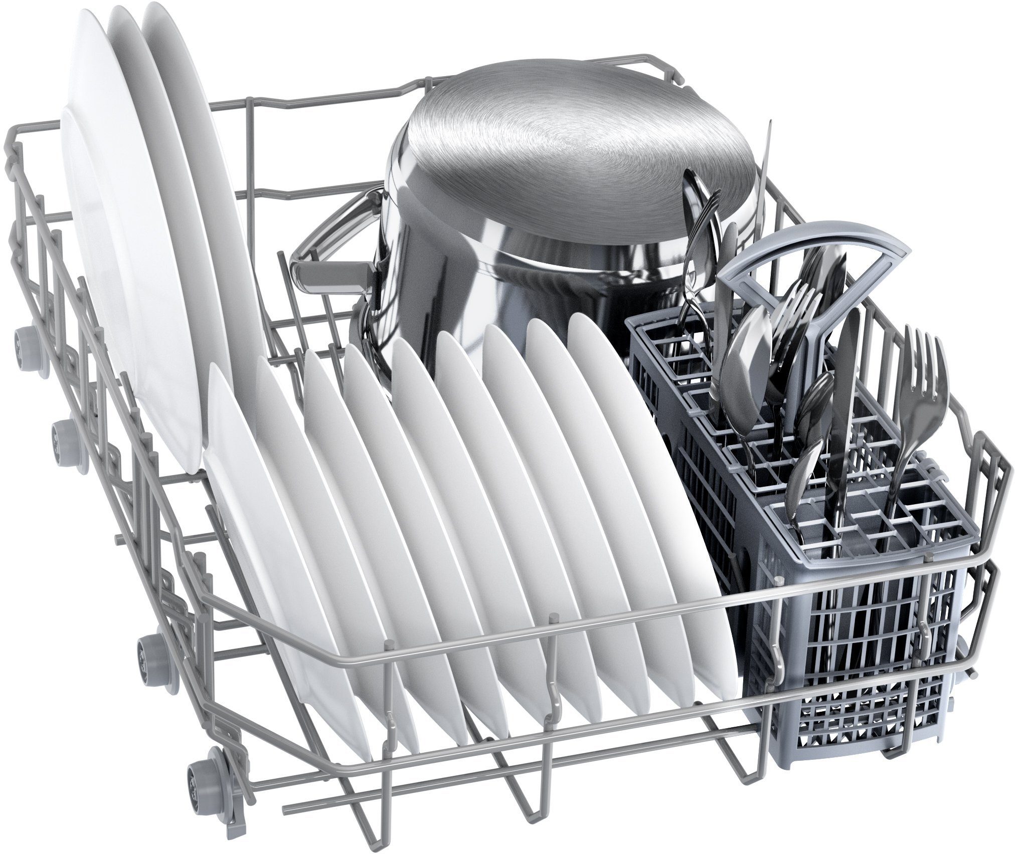 BOSCH Volledig geïntegreerde vaatwasser SPV2HKX42E, 81,5 cm x 44,8 cm