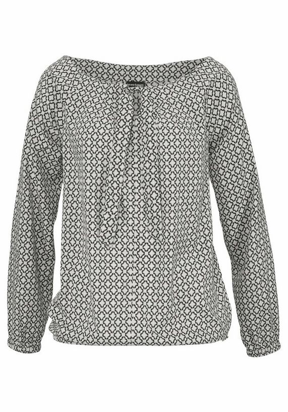 BRUNO BANANI Blouse met kraagstrik in set van 2 BRUNO BANANI Blouse met kraagstrik in set van 2