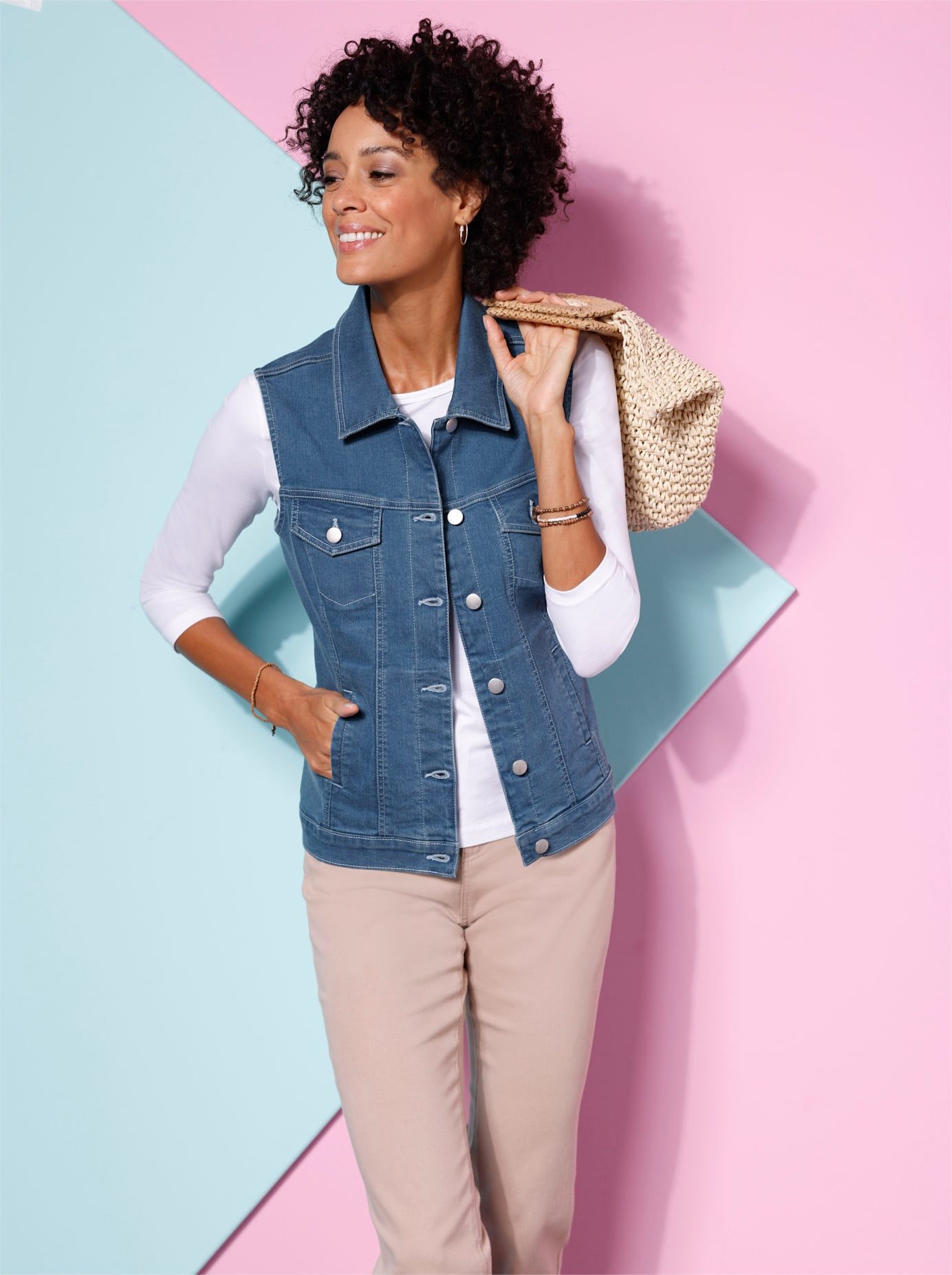 Classic Basics Jeansgilet