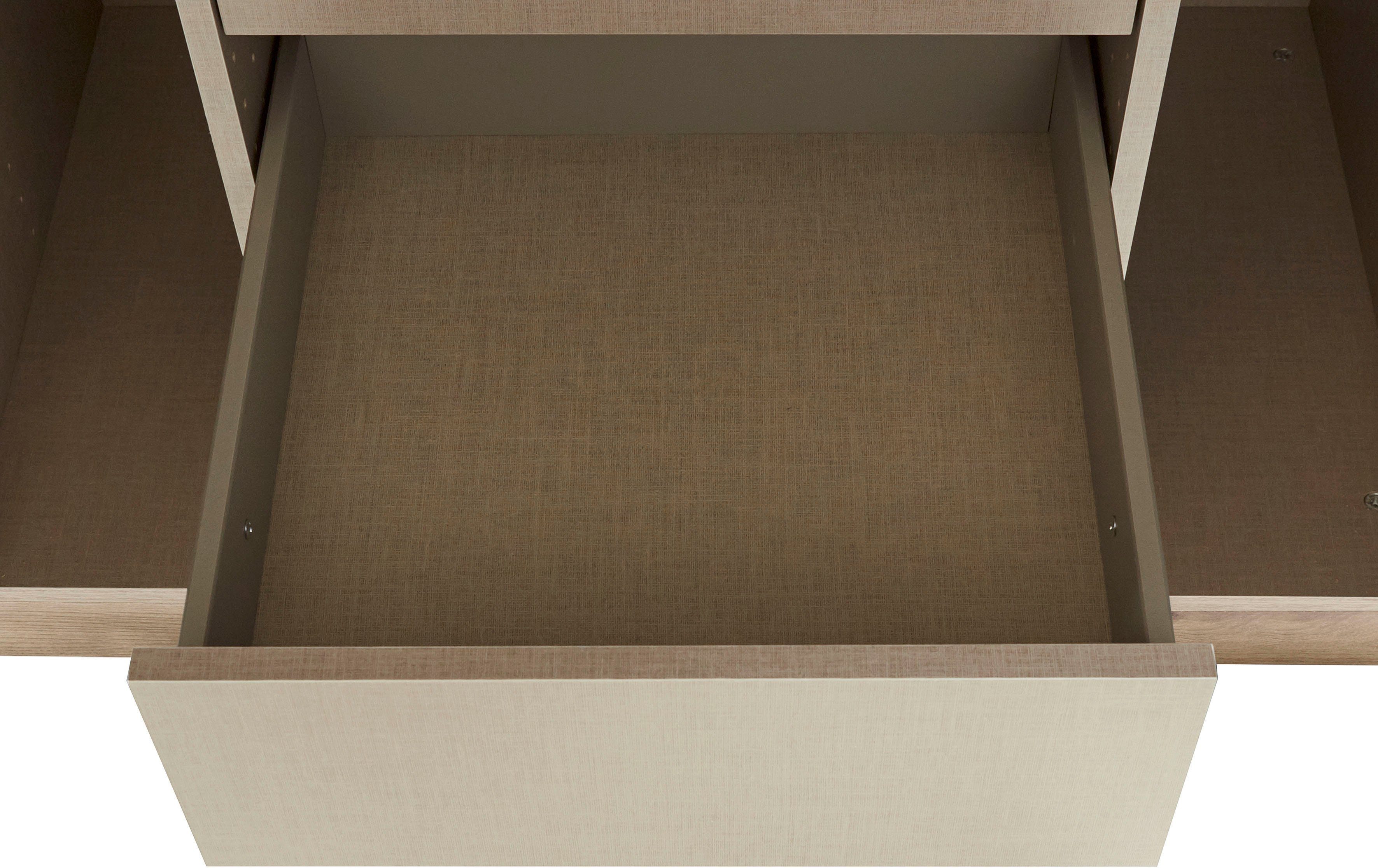 rauch Draaideurkast Kledingkast kast garderobe TOPSELLER OTELI incl. binnenindeling met 3 binnenlades extra planken optioneel met spiegel made in germany