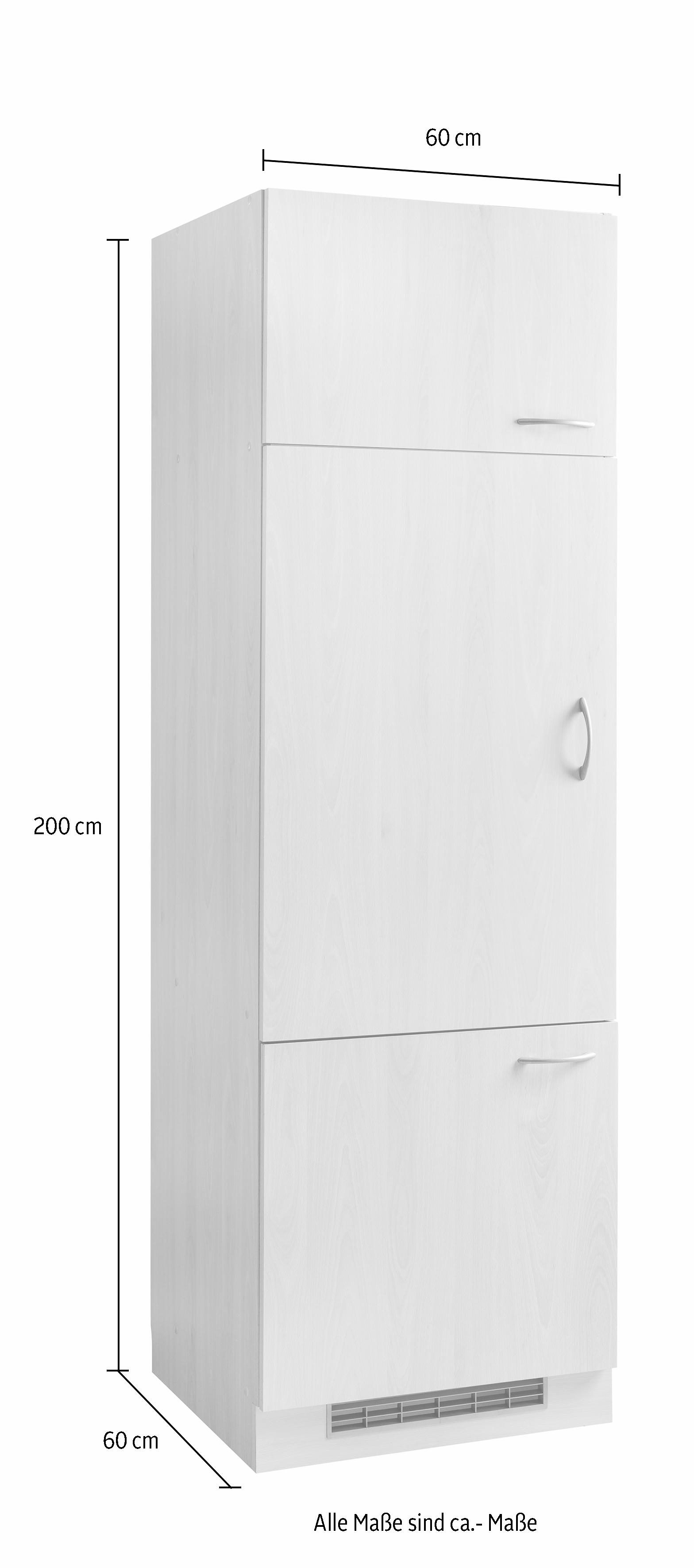 wiho Küchen Koelkastombouw Kiel 60 cm breed