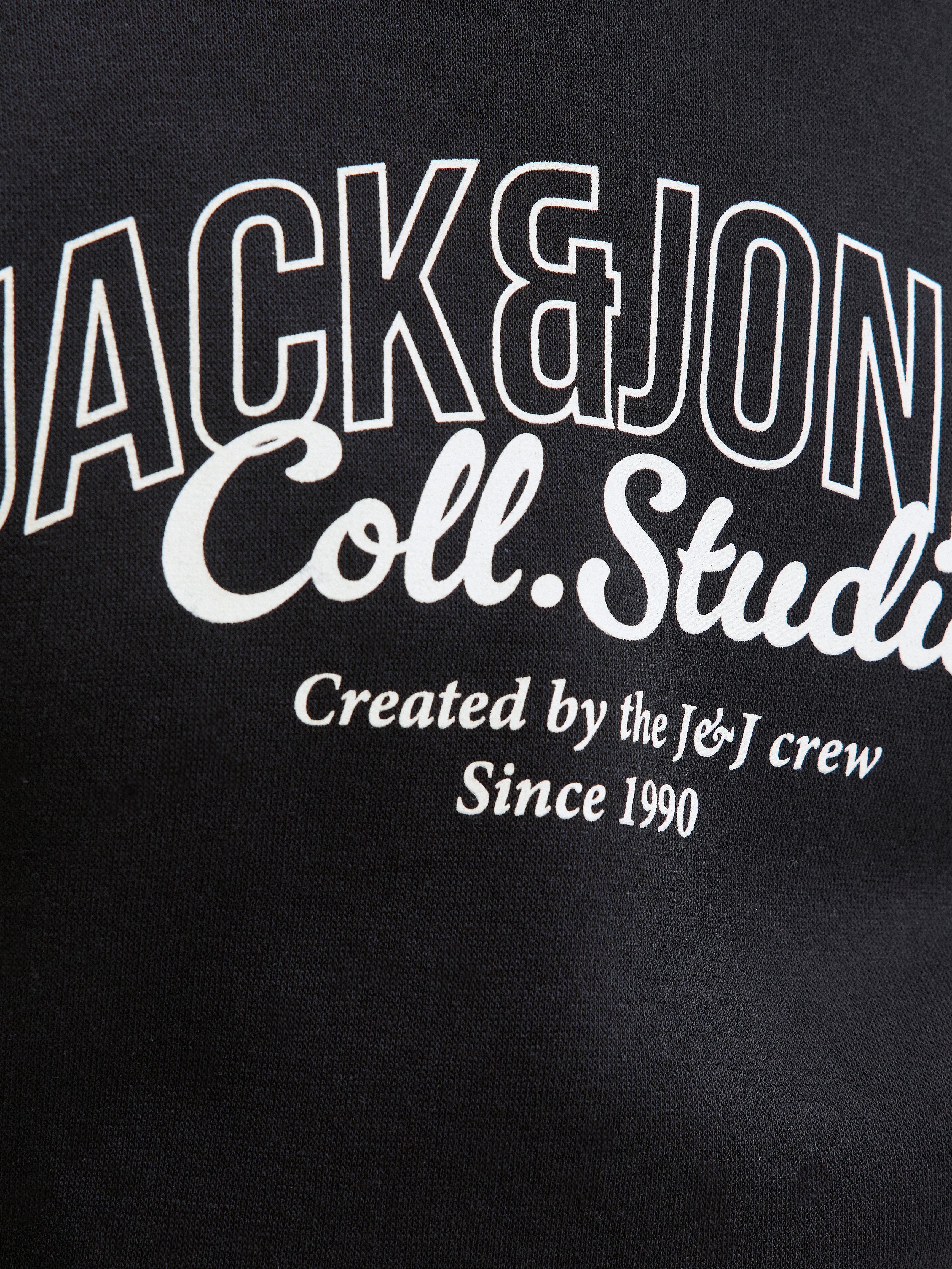 Jack & Jones Junior Sweatshirt JJMAKOTO met print en onderhoudsvriendelijk materiaal
