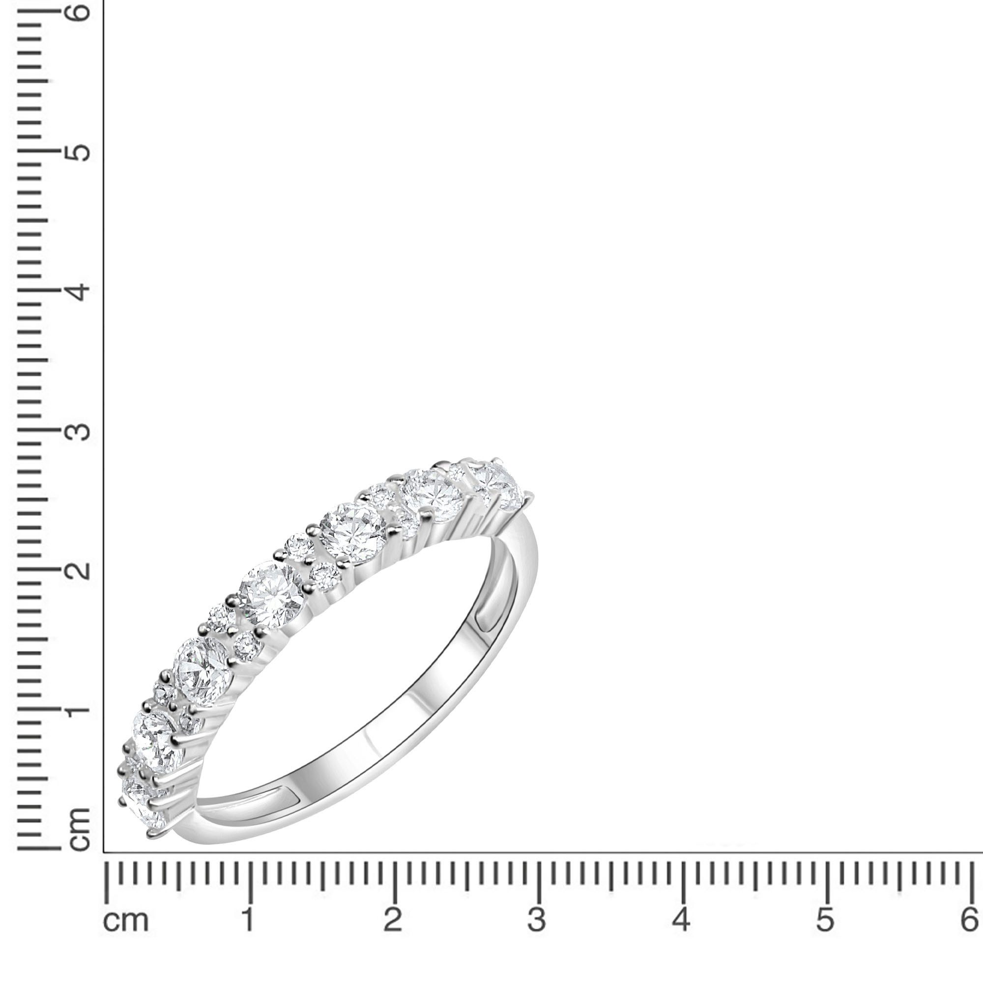 Firetti Zilveren ring Sieraad cadeau zilverkleur 925 vinger ring memoire
