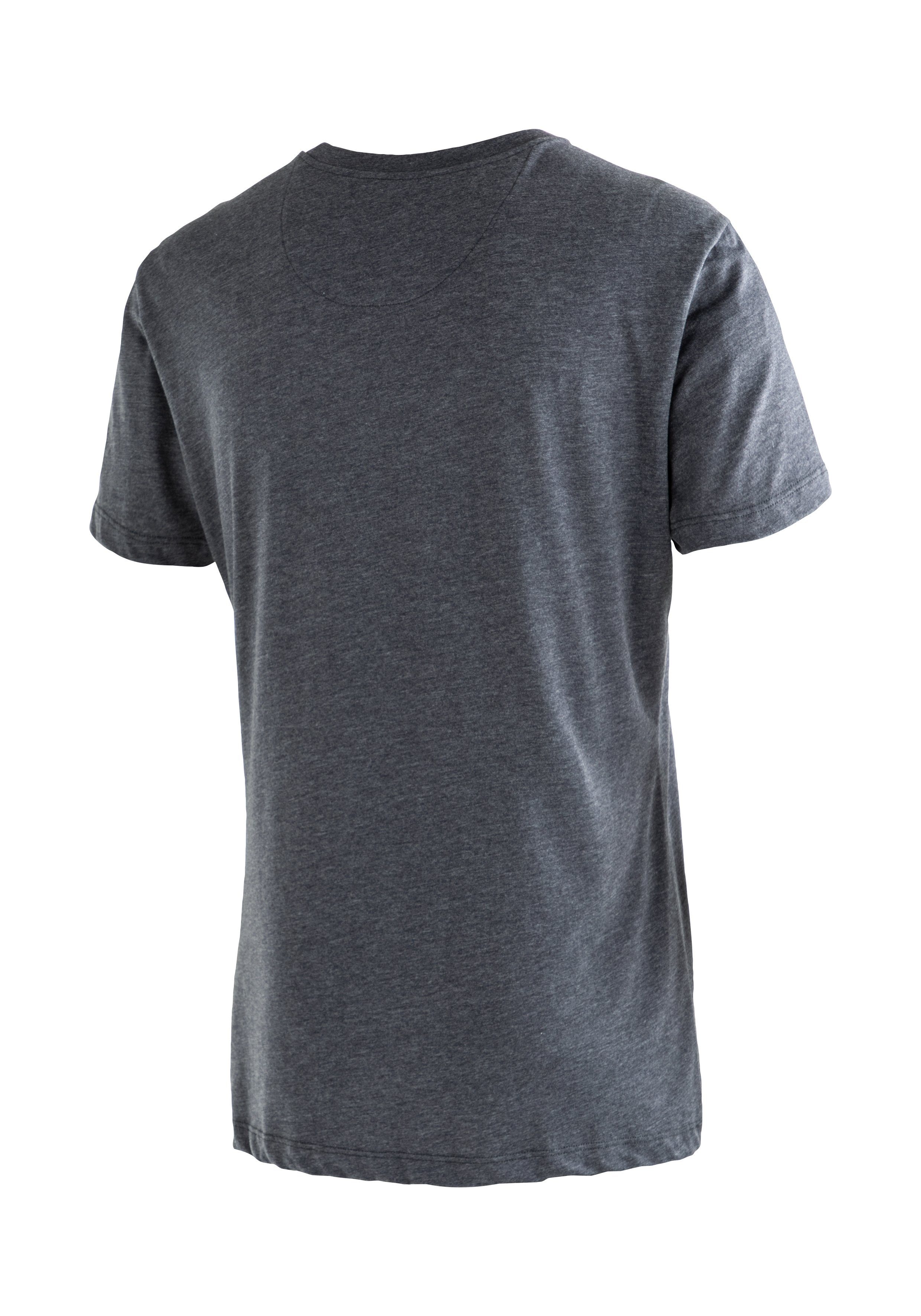 Maier Sports T-shirt Phonetic Tee M Heren T-shirt met print voor wandelen en vrije tijd