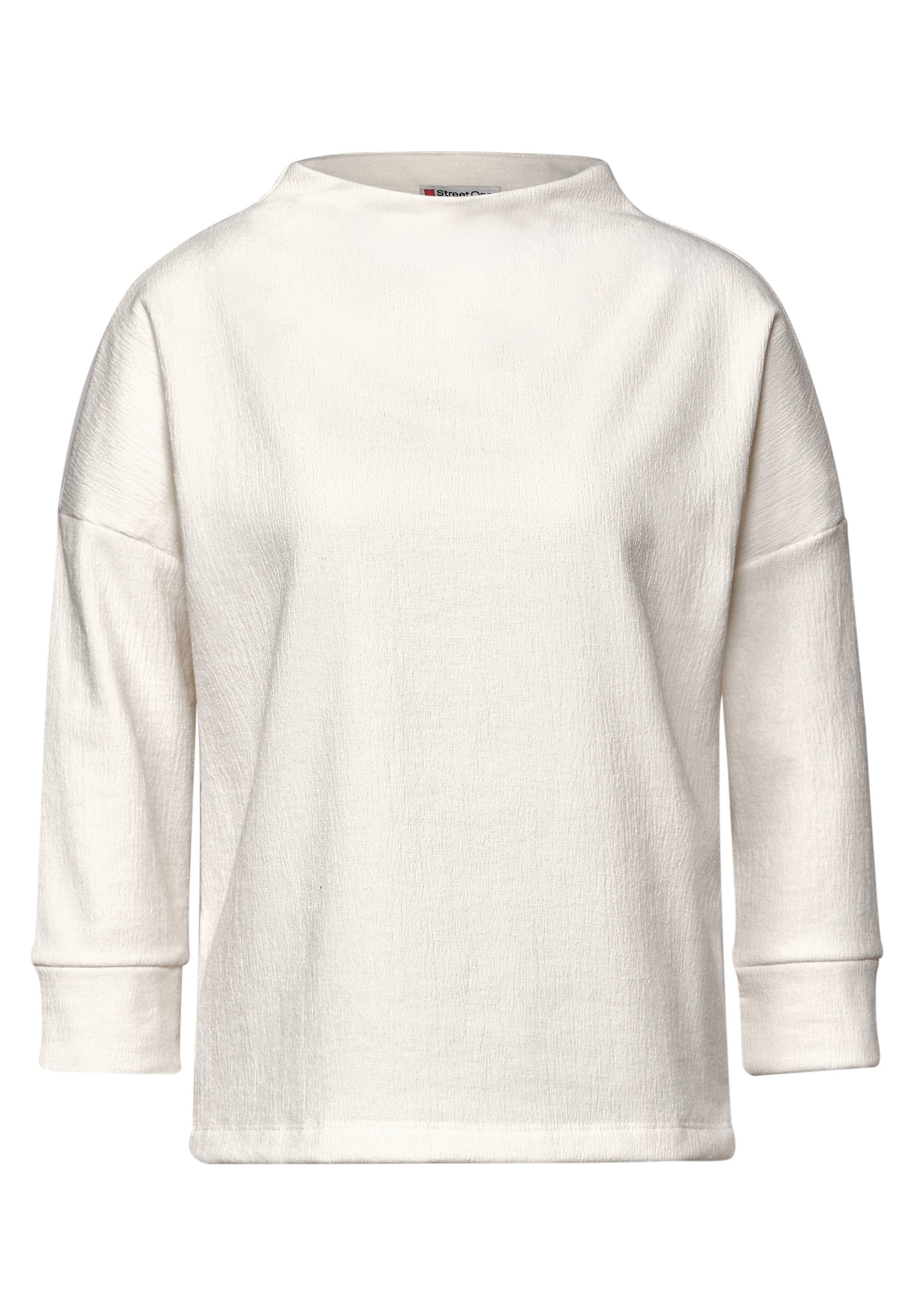 STREET ONE Shirt met 3/4 mouwen met structuur