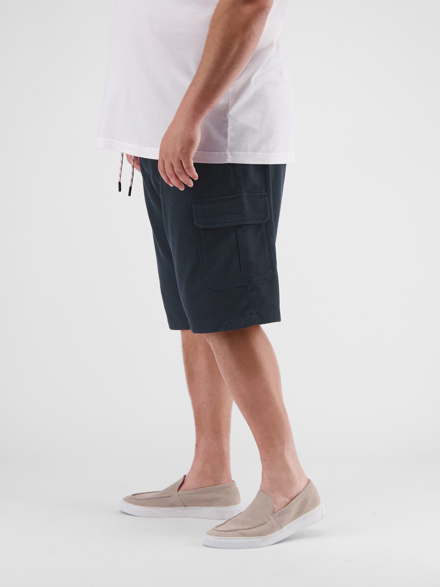 Lerros Jogg bermuda LERROS cargo-jog bermuda in grote maten