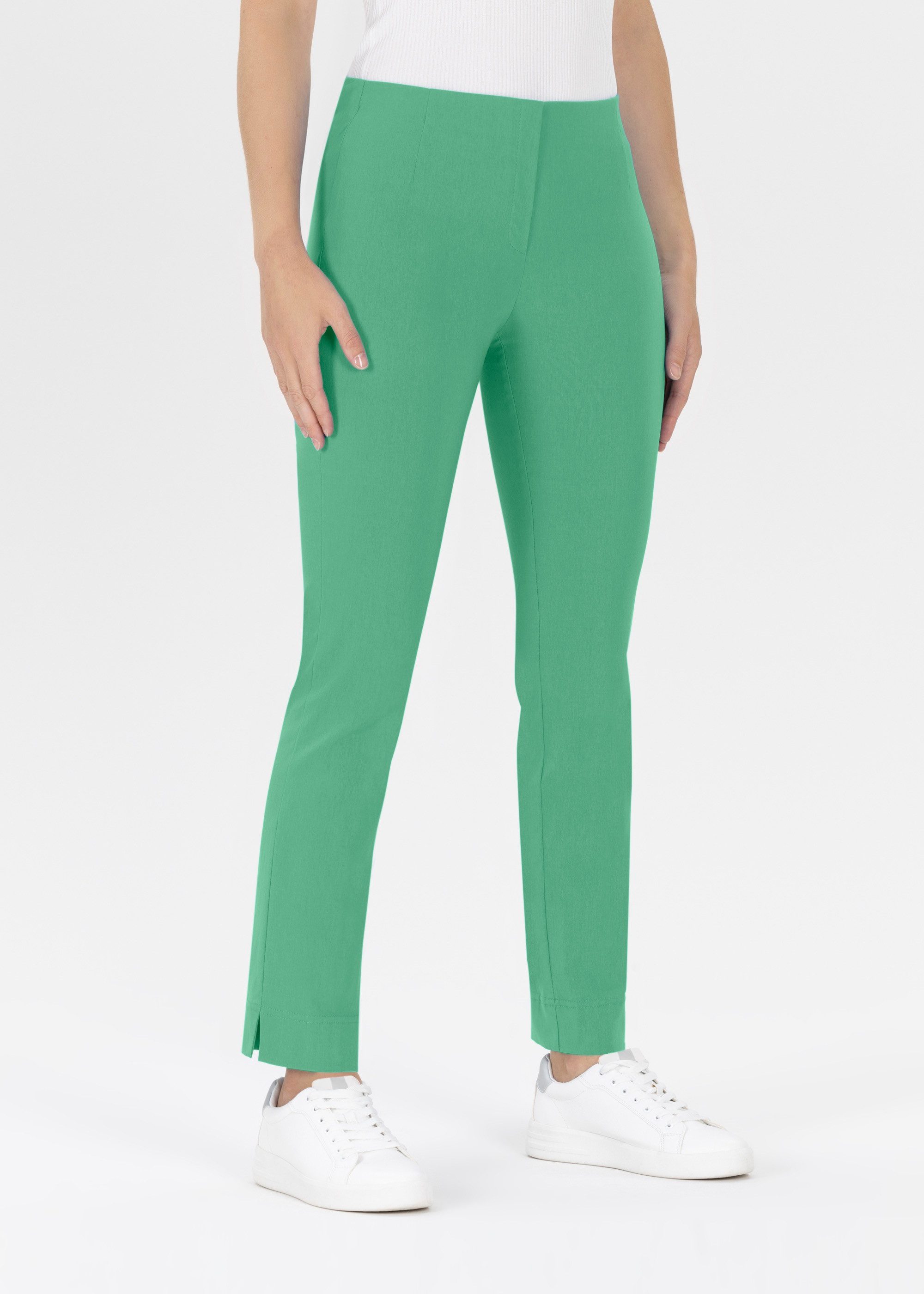 Stehmann Stretchbroek Ina met stretch dames broeken maat 44 groen