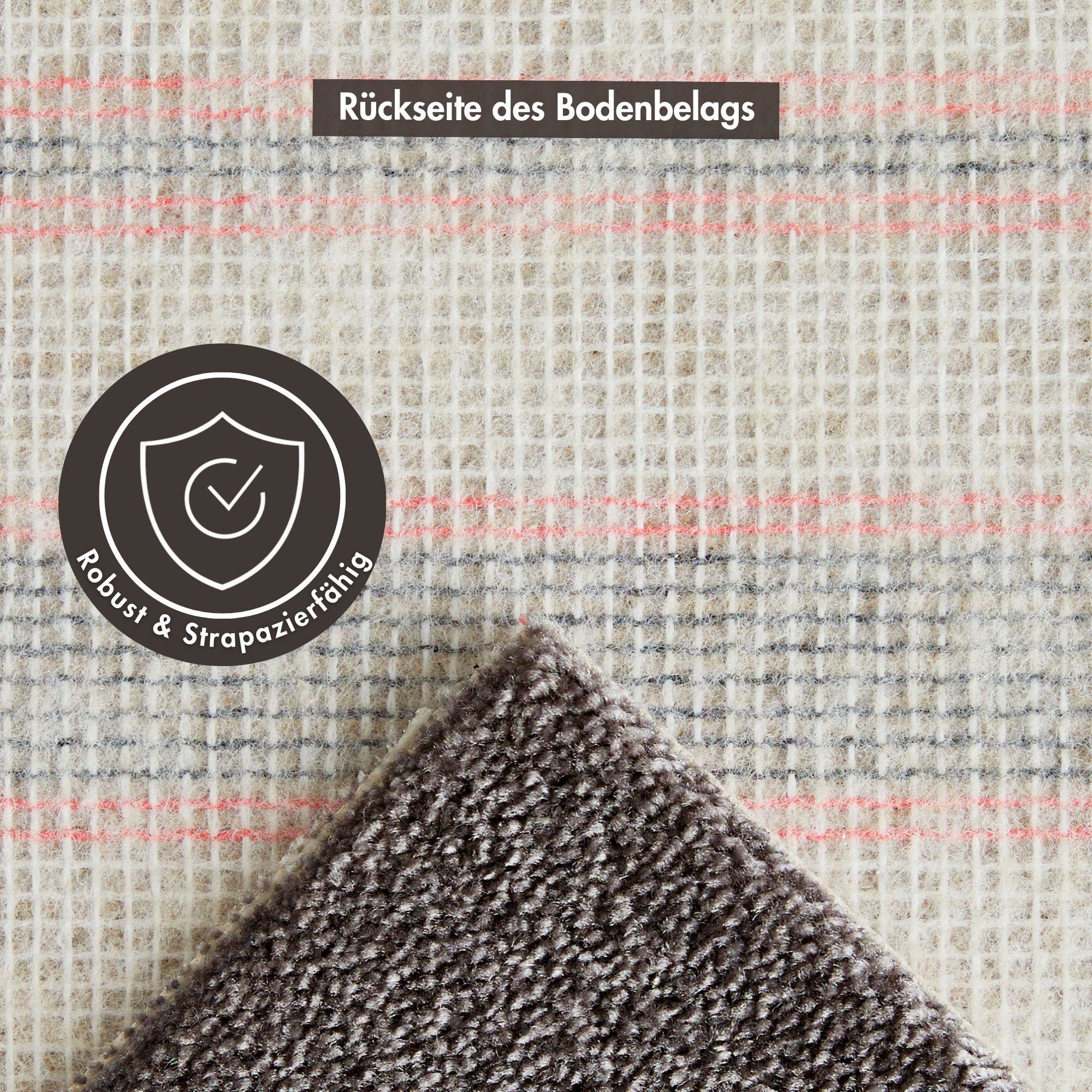 Andiamo Tapijt Levin, velours, Made in Belgium Effen kleuren, breedte 400 cm of 500 cm, zachte kwaliteit (1 stuk)