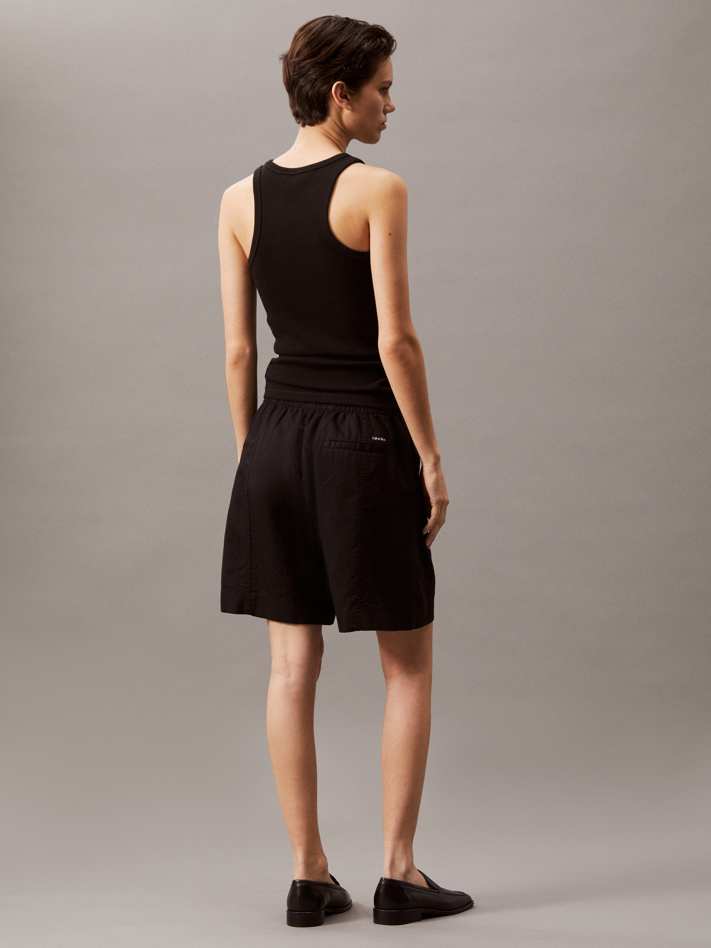 Calvin Klein Bermuda SOFT LINEN SHORT