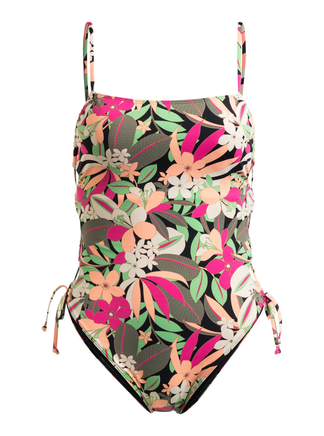 Roxy Badpak Printed Beach Classics dames badpakken maat L zwart