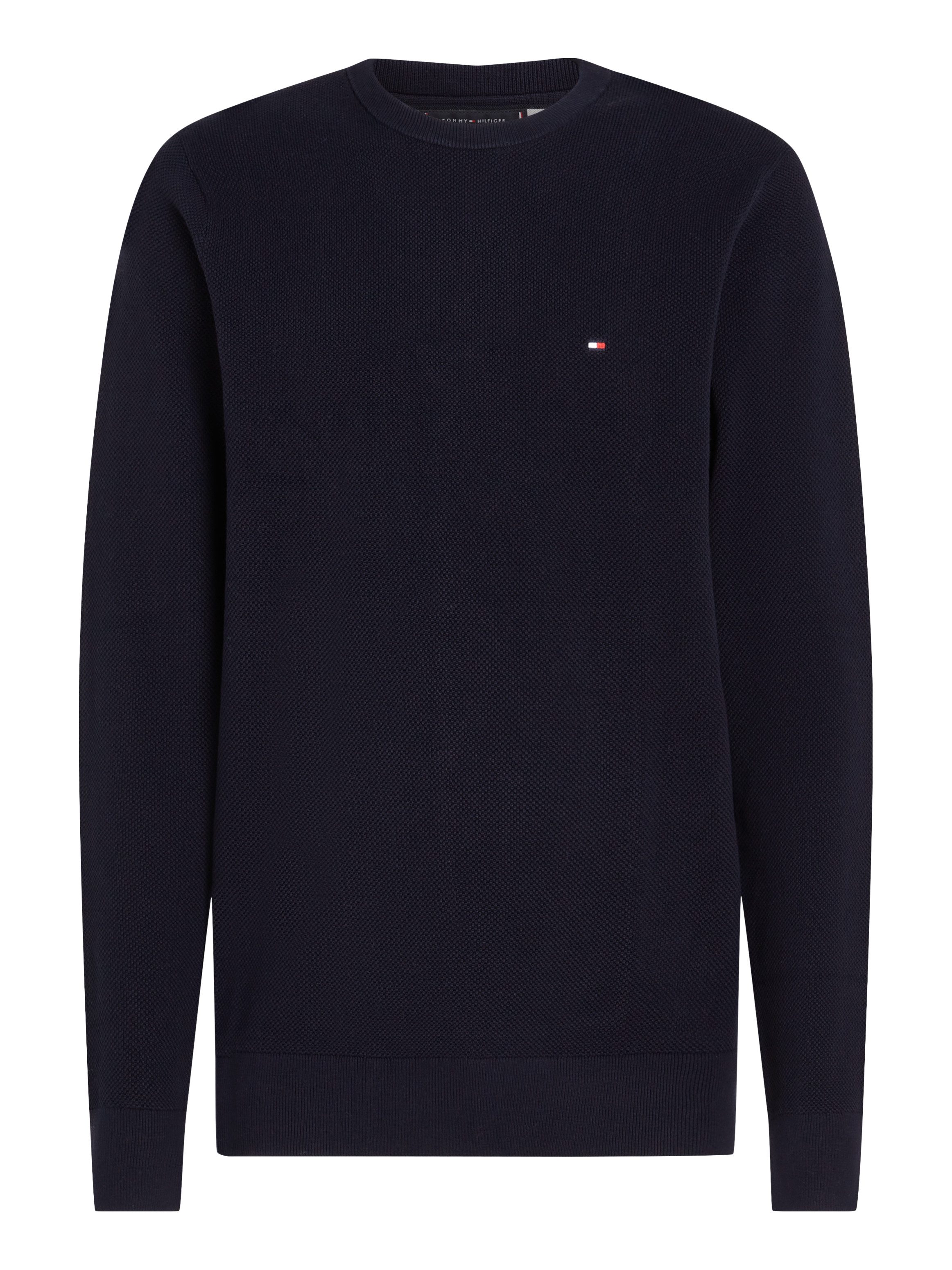 Tommy Hilfiger Trui met ronde hals ESSENTIAL STRUCTURE CREW NECK