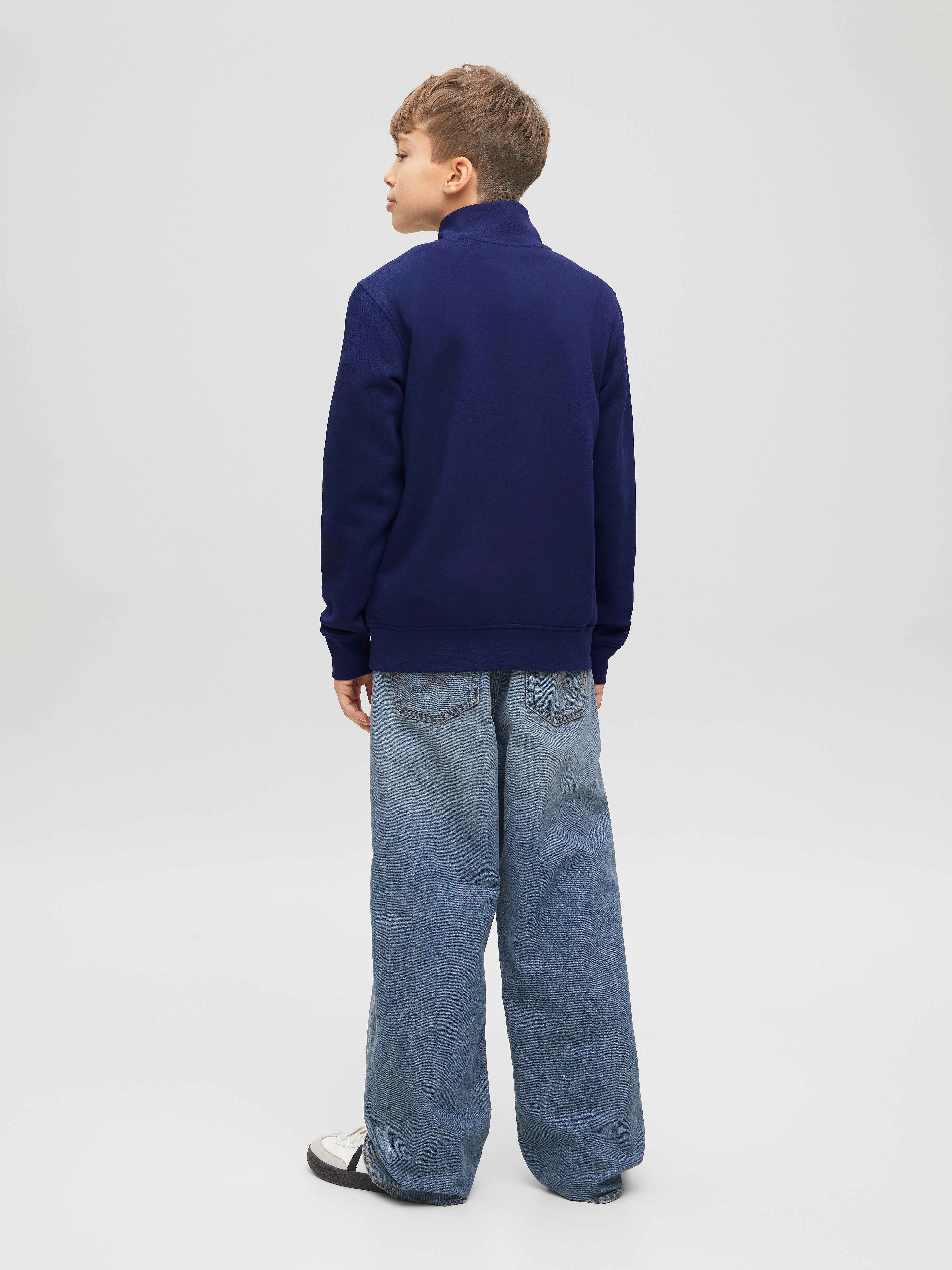 Jack & Jones Junior Sweatshirt JORVESTERBRO SWEAT QUARTER ZIP NOOS JNR