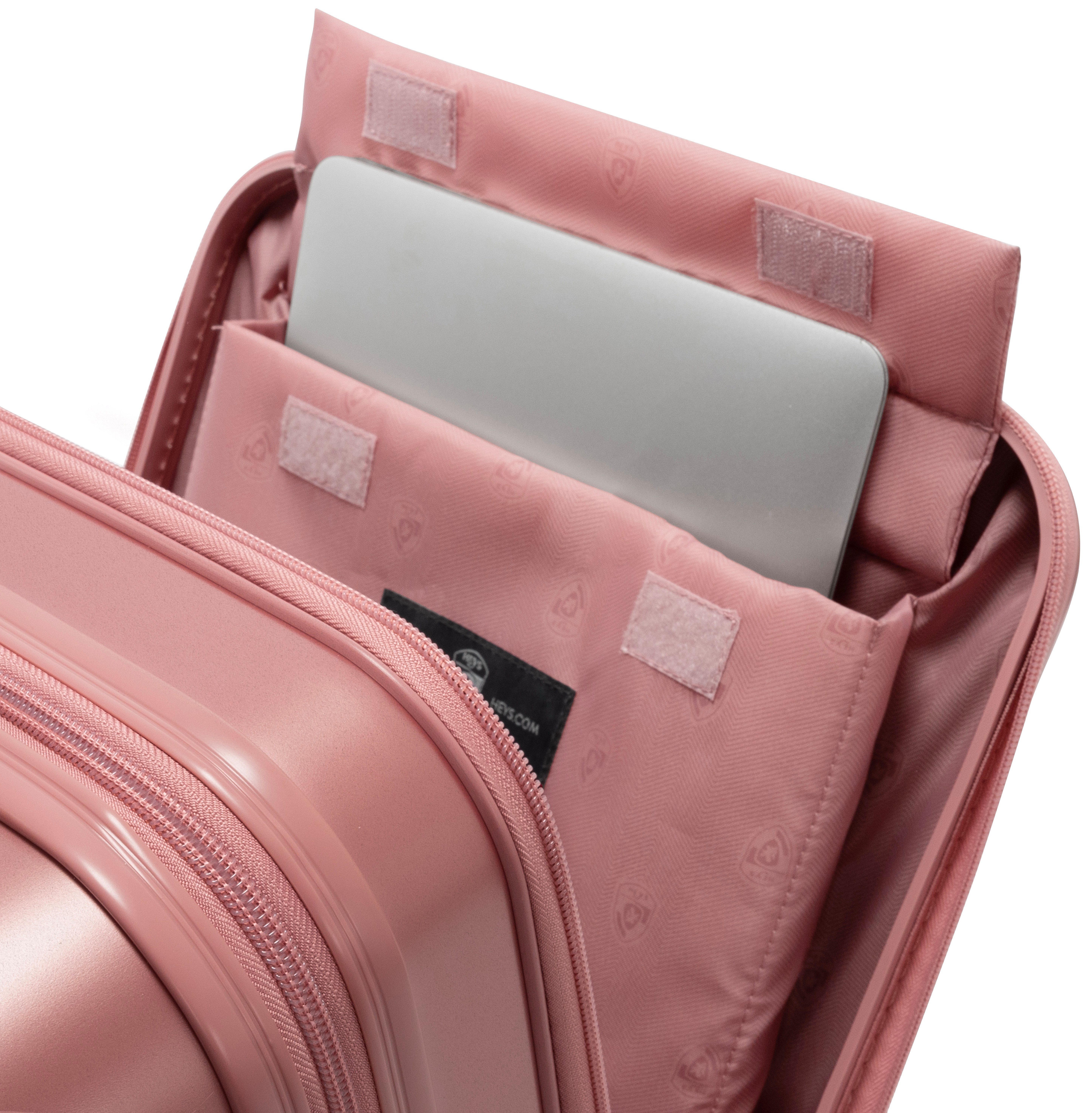 Heys Koffer EZ Fashion in verschillende kleuren en maten x Joachim Llambi reisbagage koffer volumevergroting