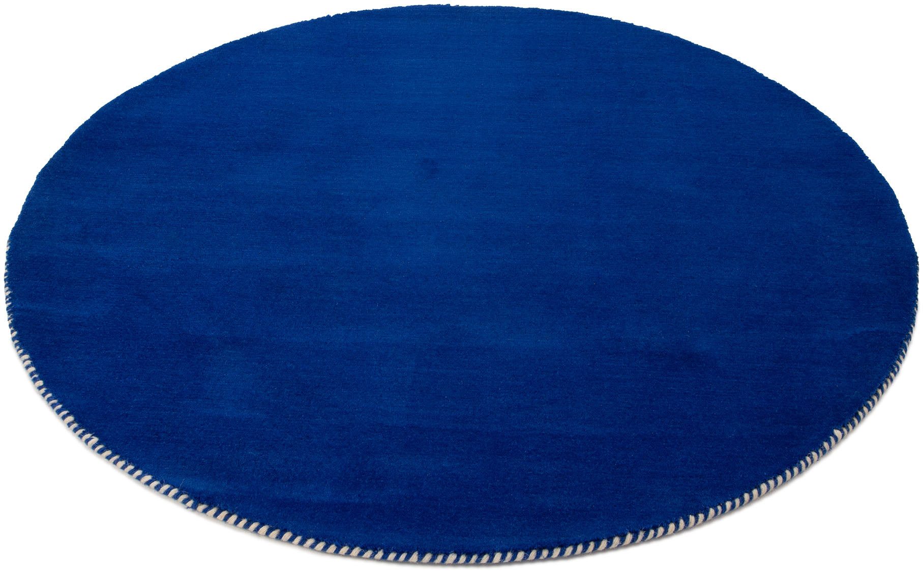 carpetfine Wollen kleed Gabbeh Lola Uni met natuurlijk plantaardig materiaal handgeweven, ook als loper