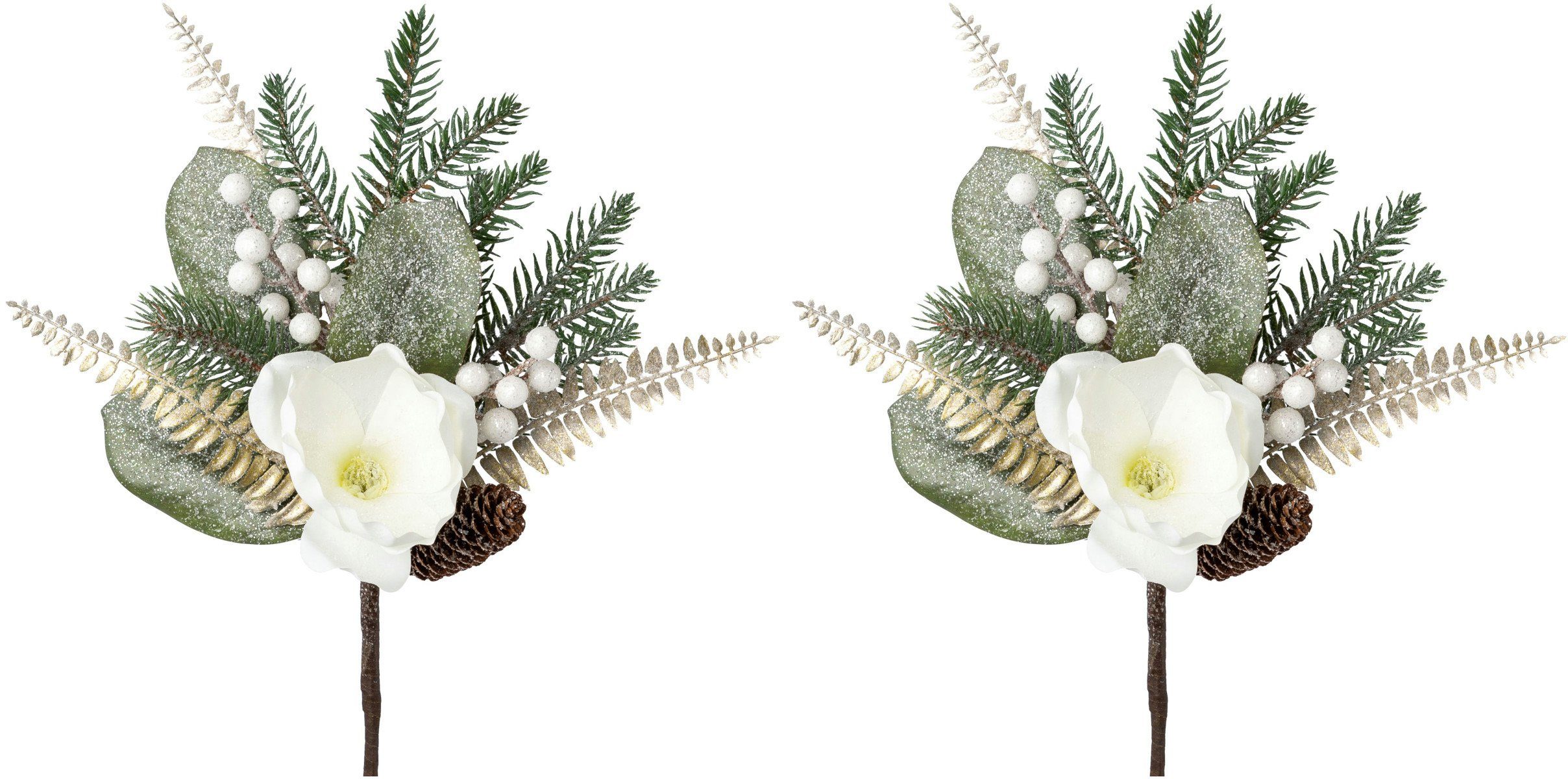 Creativ green Winterse kunstplant Kerst versiering