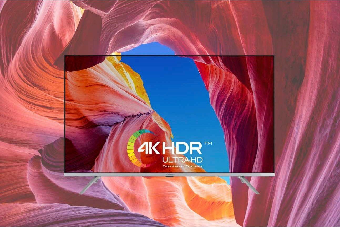 Telefunken Led-TV D43V850M5CWH, 108 cm / 43", 4K Ultra HD, Smart TV