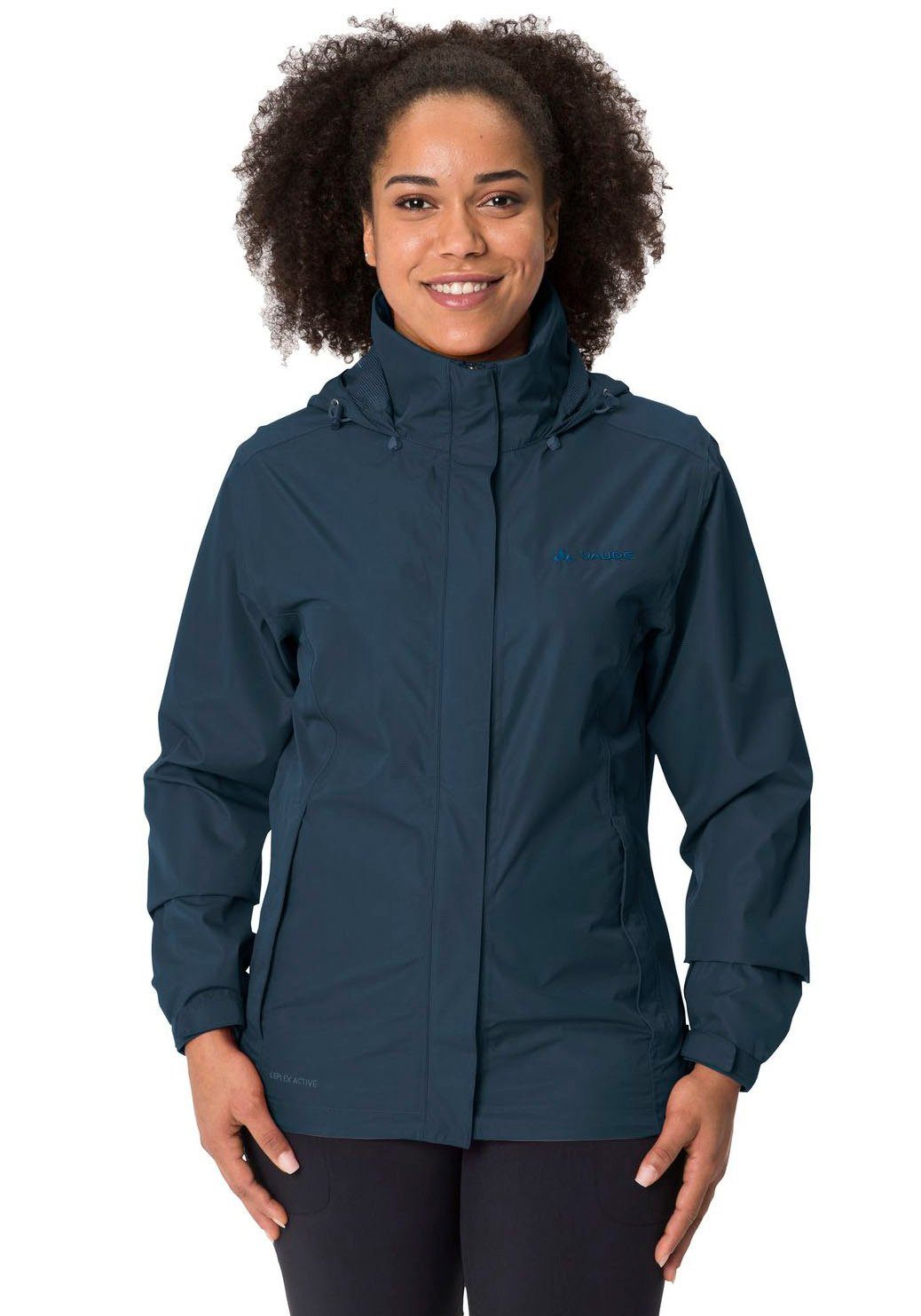 VAUDE Outdoorjack WOMEN'S ESCAPE LIGHT JACKET Waterdicht & winddicht & ademend (1 stuk)